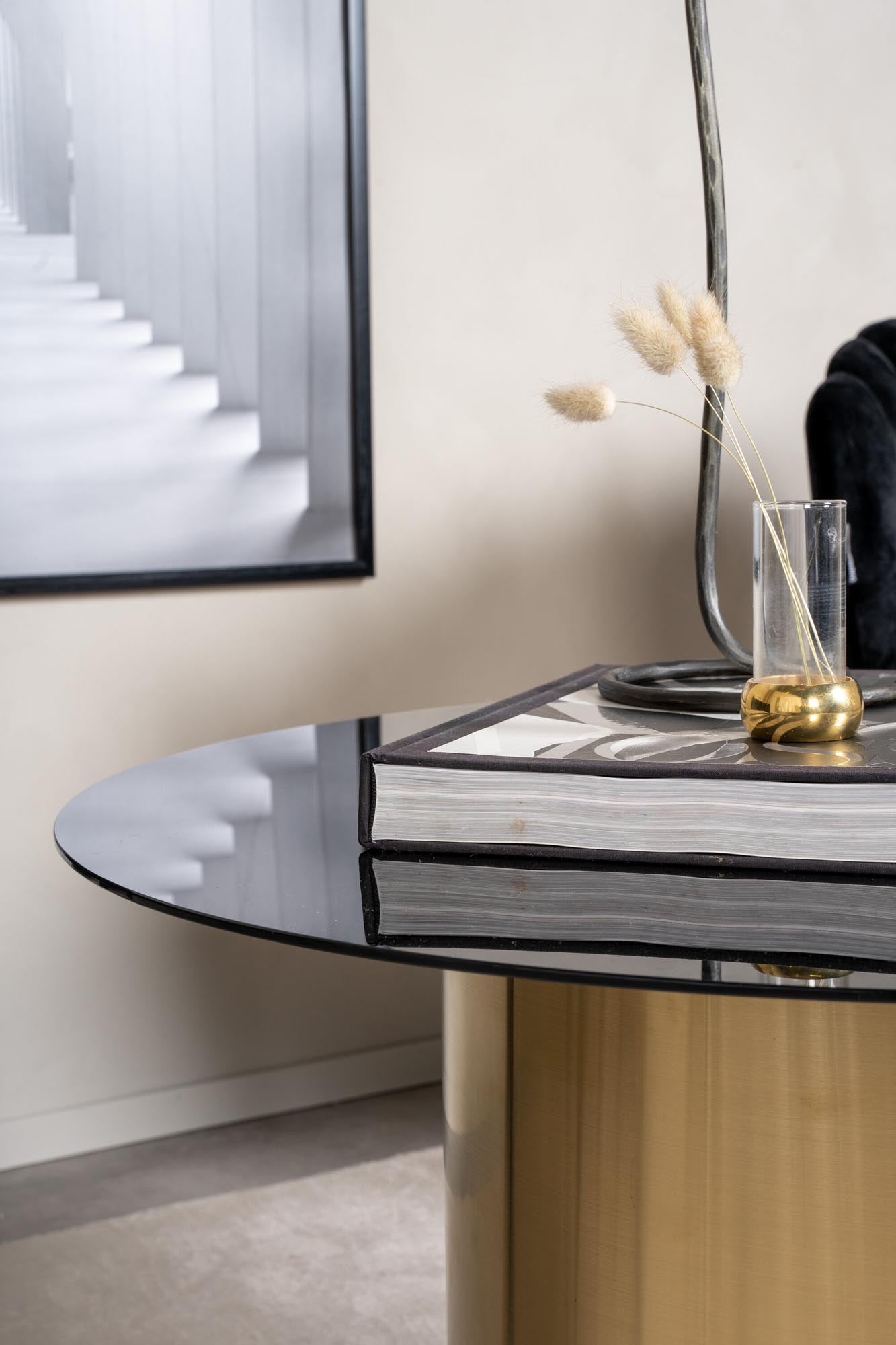Ystad Beistelltisch in Schwarz präsentiert im Onlineshop von KAQTU Design AG. Beistelltisch ist von Furniture Fashion