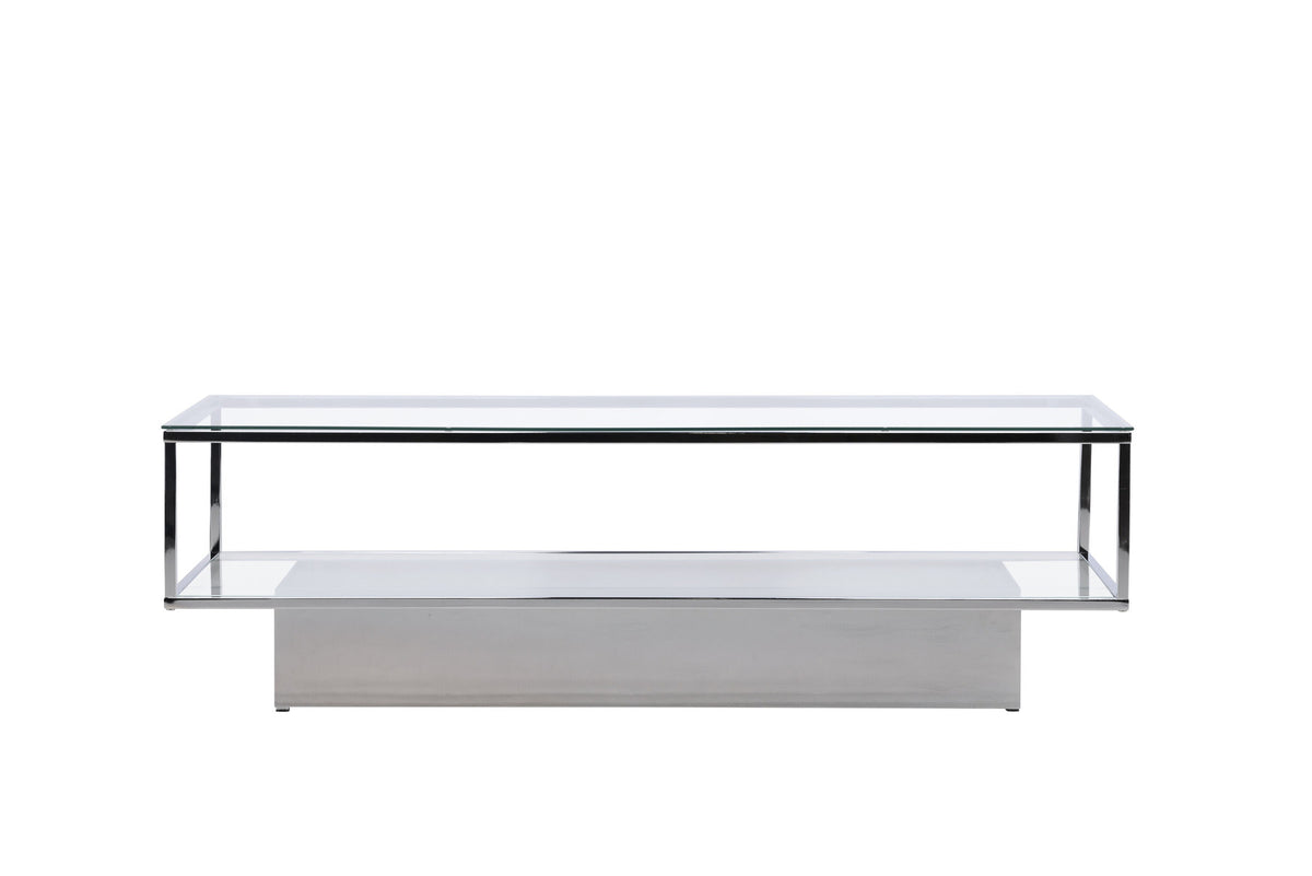 Maglehem Coffee Tisch in Transparent präsentiert im Onlineshop von KAQTU Design AG. Beistelltisch ist von Furniture Fashion