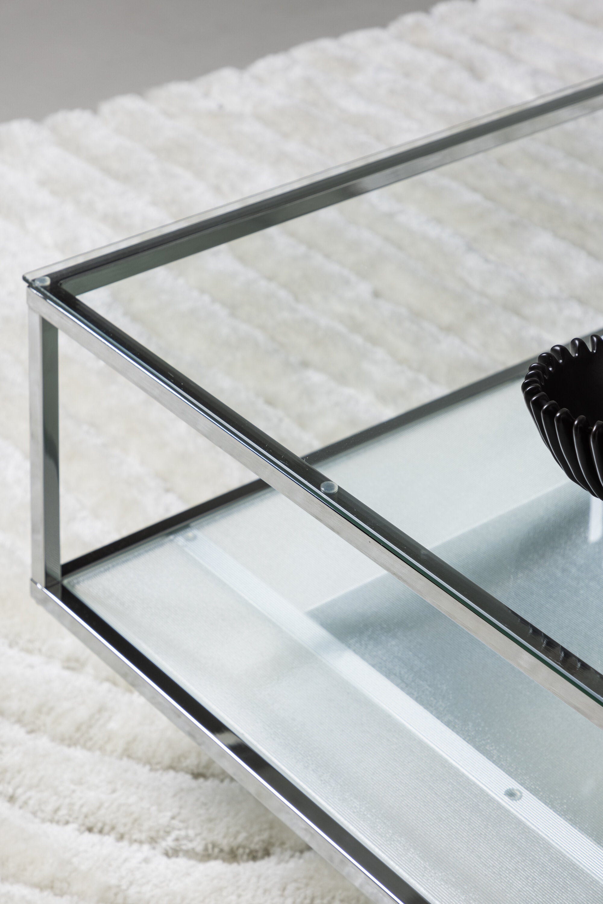 Maglehem Coffee Tisch in Transparent präsentiert im Onlineshop von KAQTU Design AG. Beistelltisch ist von Furniture Fashion