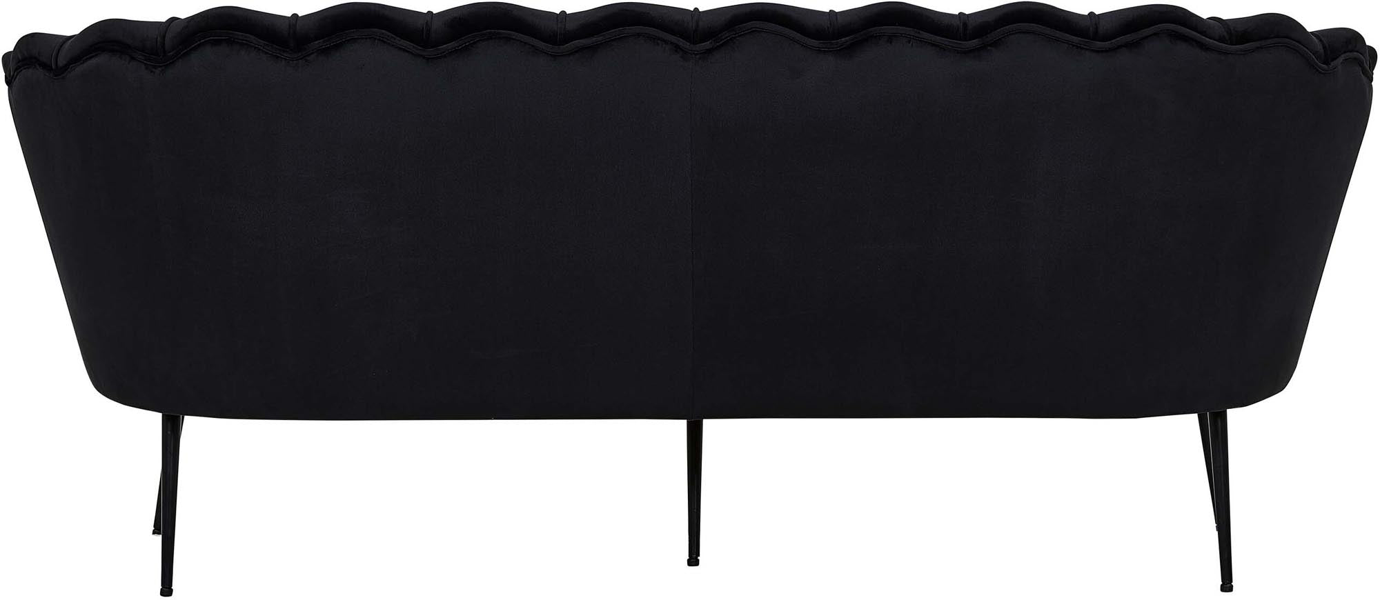 Calais Sofa in Schwarz präsentiert im Onlineshop von KAQTU Design AG. 3er Sofa ist von Venture Home