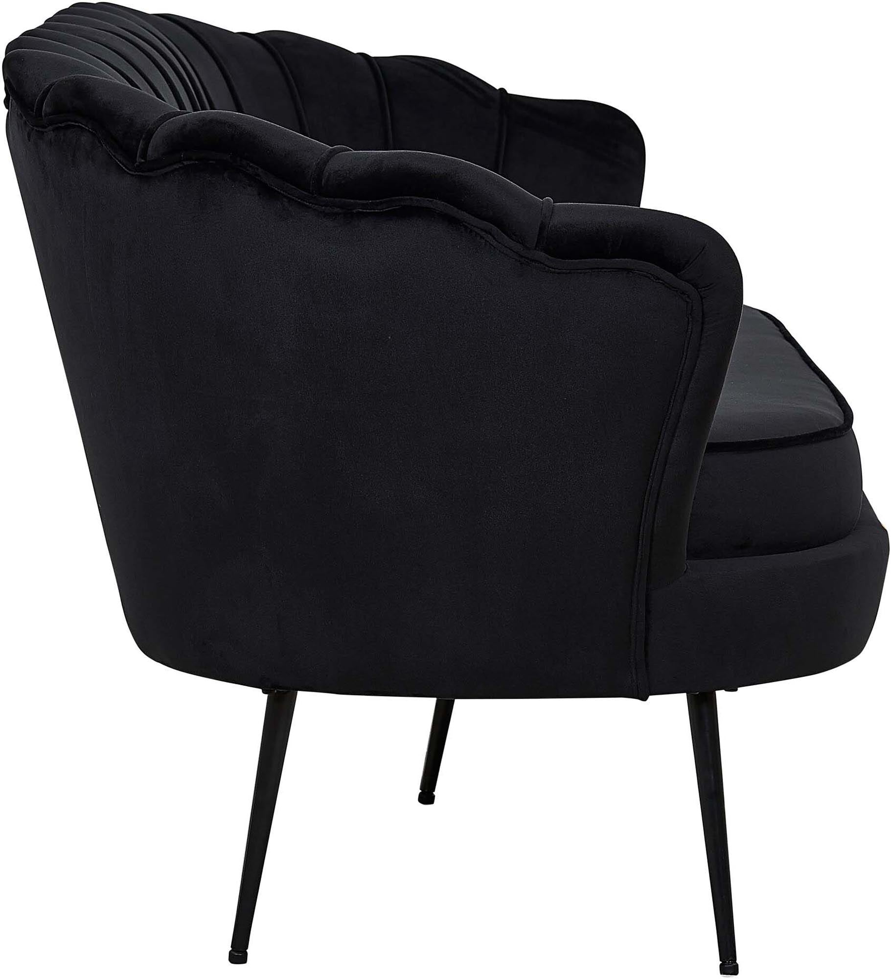 Calais Sofa in Schwarz präsentiert im Onlineshop von KAQTU Design AG. 3er Sofa ist von Venture Home