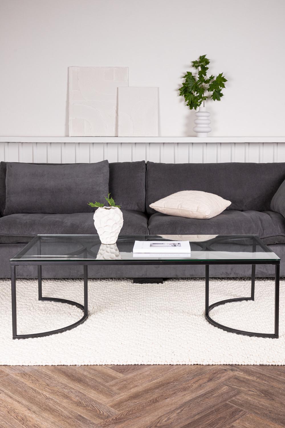 Skanör Beistelltisch in Schwarz präsentiert im Onlineshop von KAQTU Design AG. Beistelltisch ist von Furniture Fashion