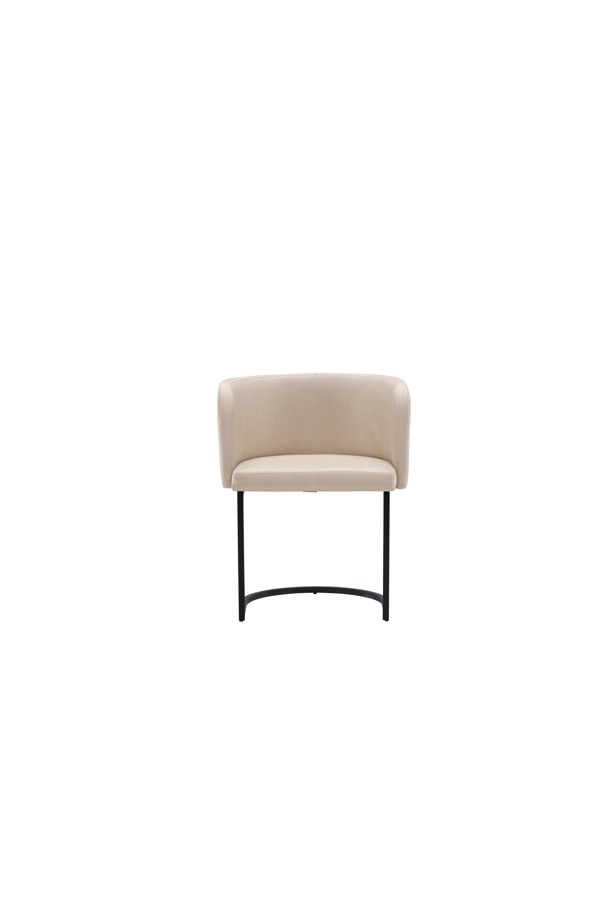 Simrishamn Stuhl in Beige präsentiert im Onlineshop von KAQTU Design AG. Schalenstuhl mit Armlehne ist von Furniture Fashion