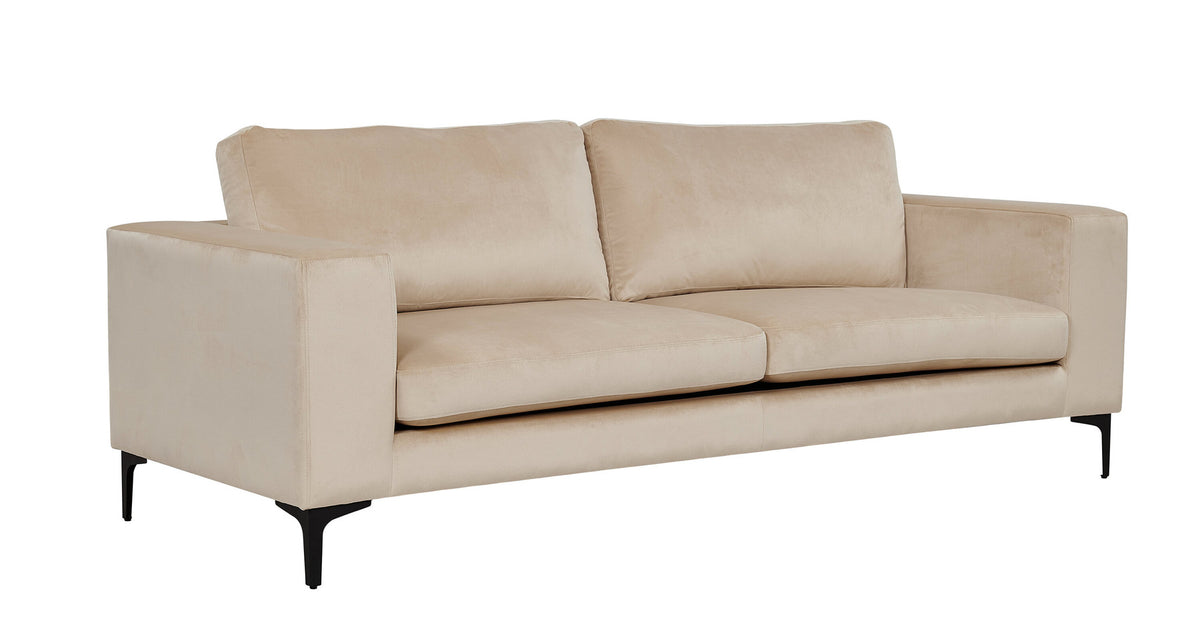 Bolero Sofa in Beige präsentiert im Onlineshop von KAQTU Design AG. 3er Sofa ist von Venture Home