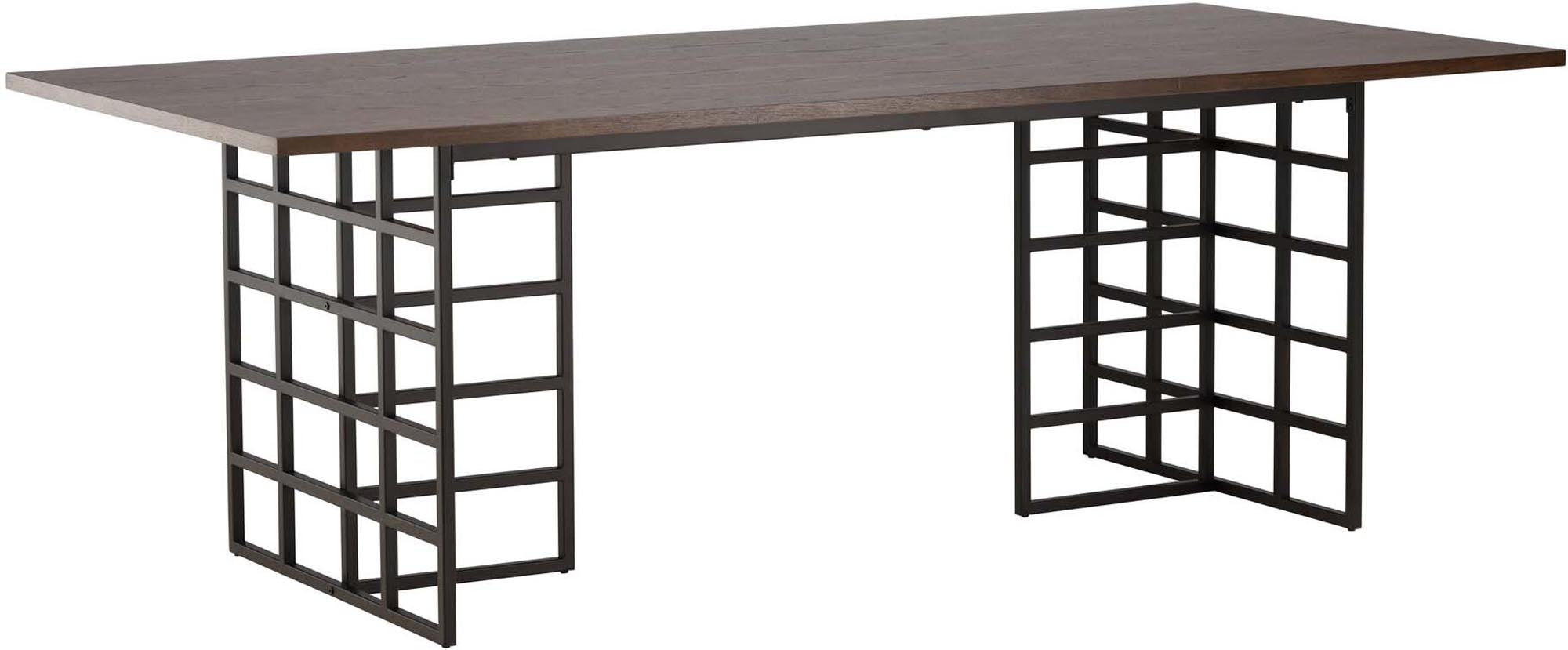 Ystad Tisch in Mokka präsentiert im Onlineshop von KAQTU Design AG. Esstisch ist von Furniture Fashion