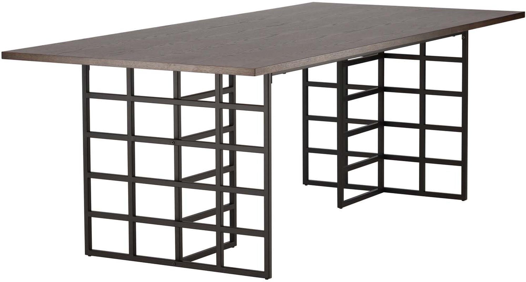 Ystad Tisch in Mokka präsentiert im Onlineshop von KAQTU Design AG. Esstisch ist von Furniture Fashion