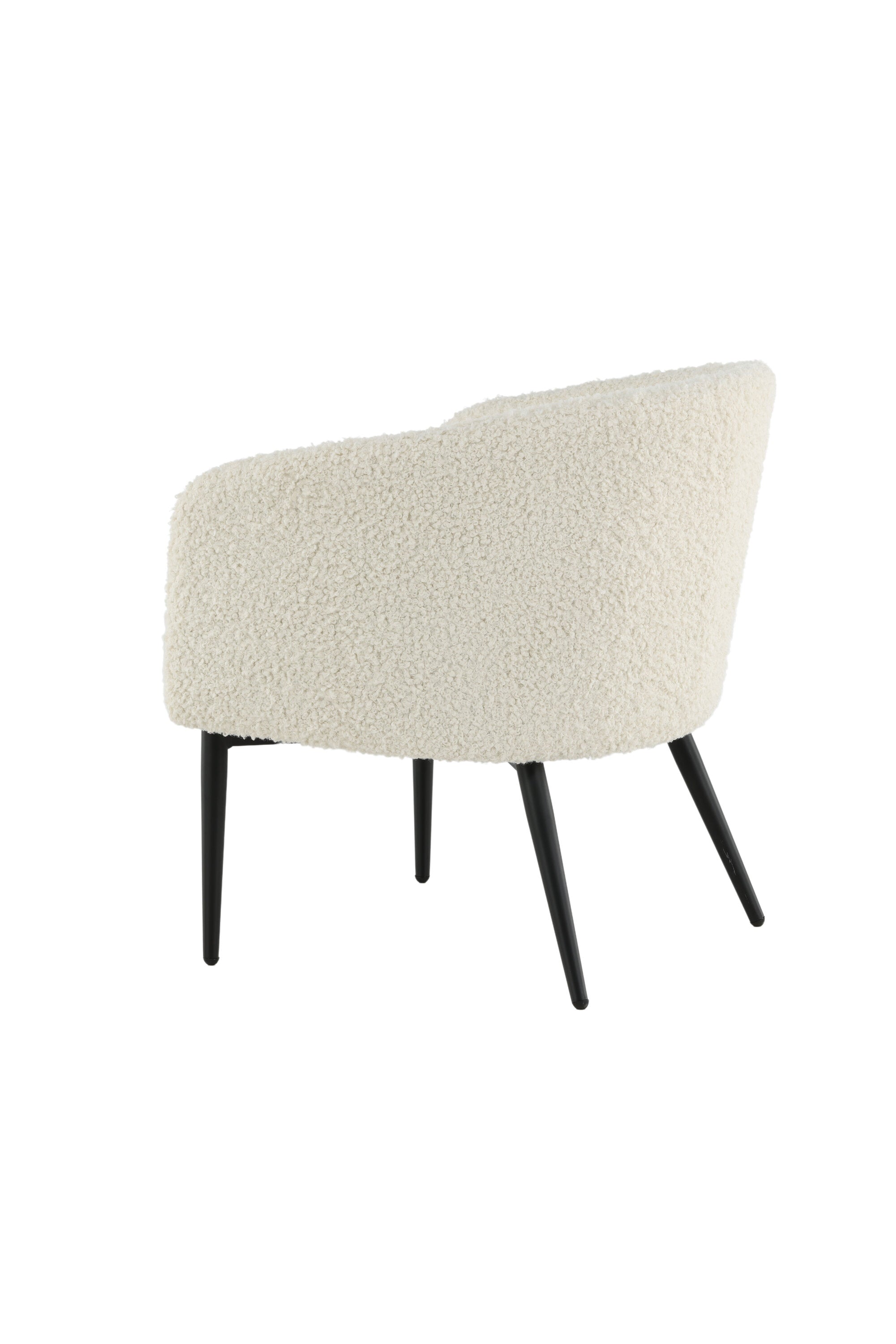Fluffy Sessel in Weiss präsentiert im Onlineshop von KAQTU Design AG. Sessel mit Armlehnen ist von Venture Home
