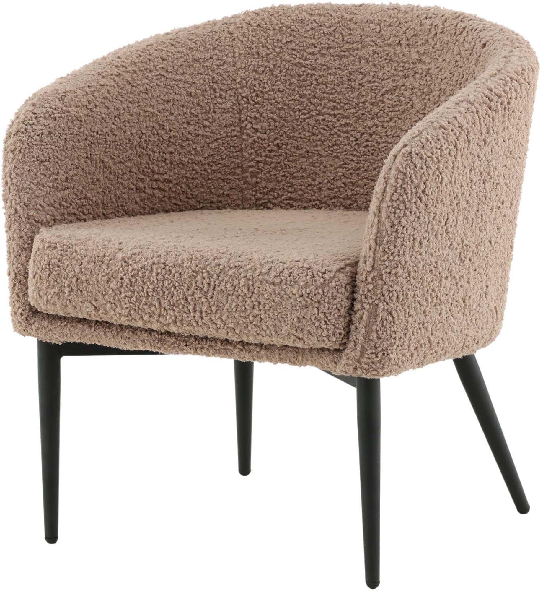 Erleben Sie das Fluffy Single Sofa von Venture Home – ein luxuriöser Samtsessel, der mit modernem Design und einladendem Komfort begeistert.