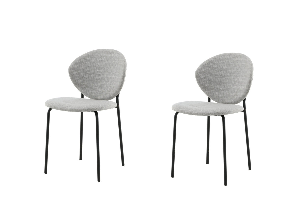 Tresorstuhl in Grau präsentiert im Onlineshop von KAQTU Design AG. Stuhl ist von Venture Home