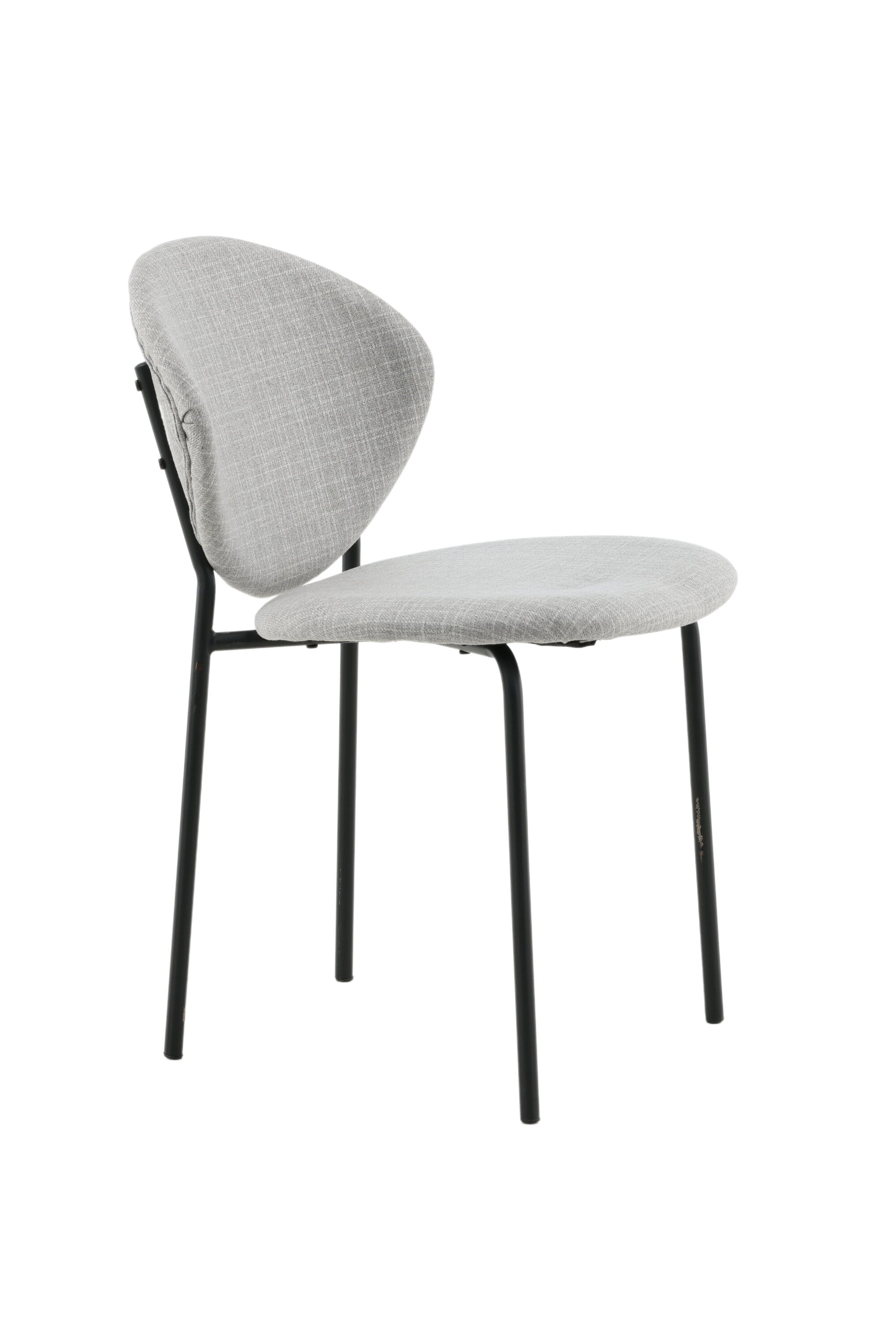 Tresorstuhl in Grau präsentiert im Onlineshop von KAQTU Design AG. Stuhl ist von Venture Home