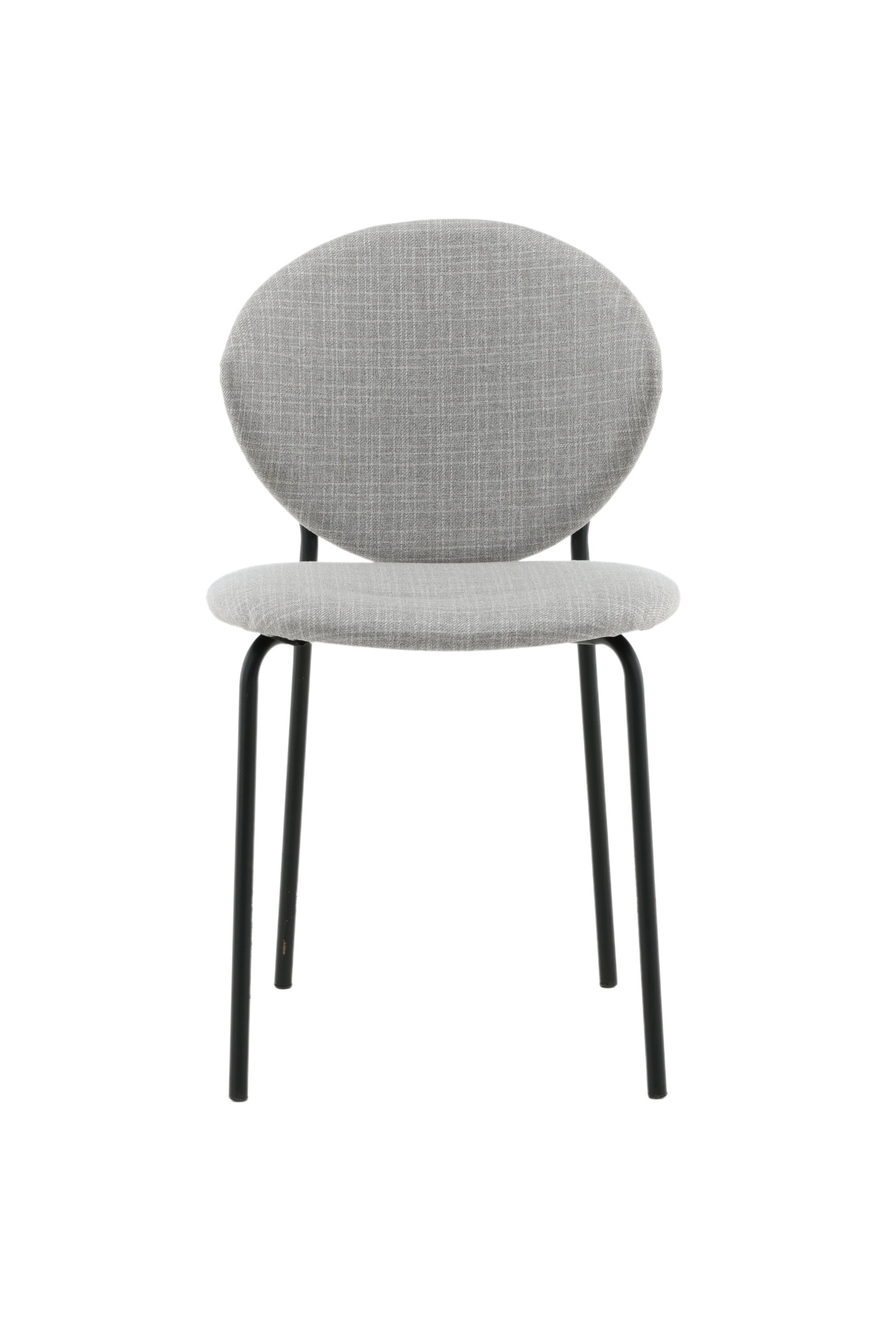 Tresorstuhl in Grau präsentiert im Onlineshop von KAQTU Design AG. Stuhl ist von Venture Home