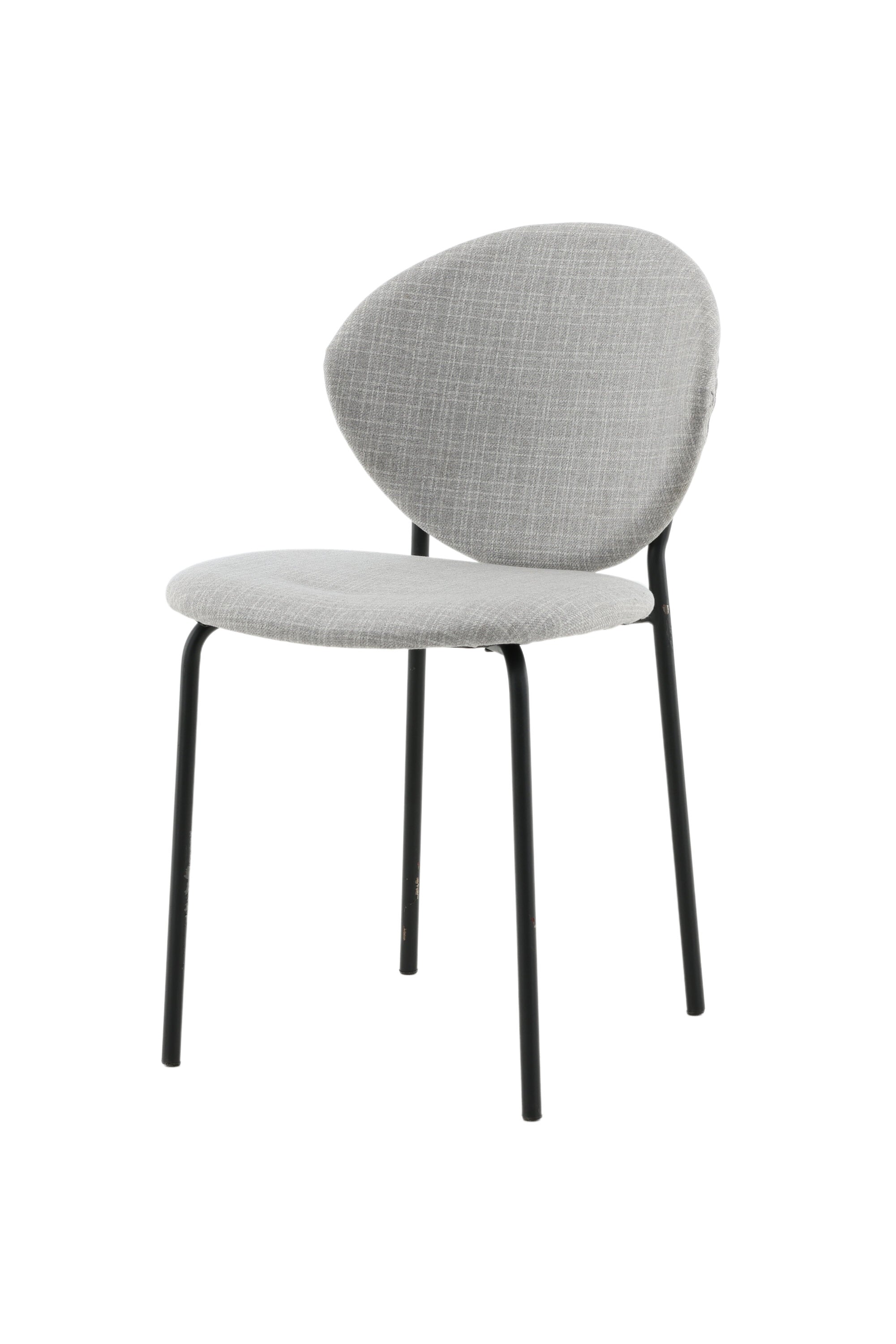 Tresorstuhl in Grau präsentiert im Onlineshop von KAQTU Design AG. Stuhl ist von Venture Home