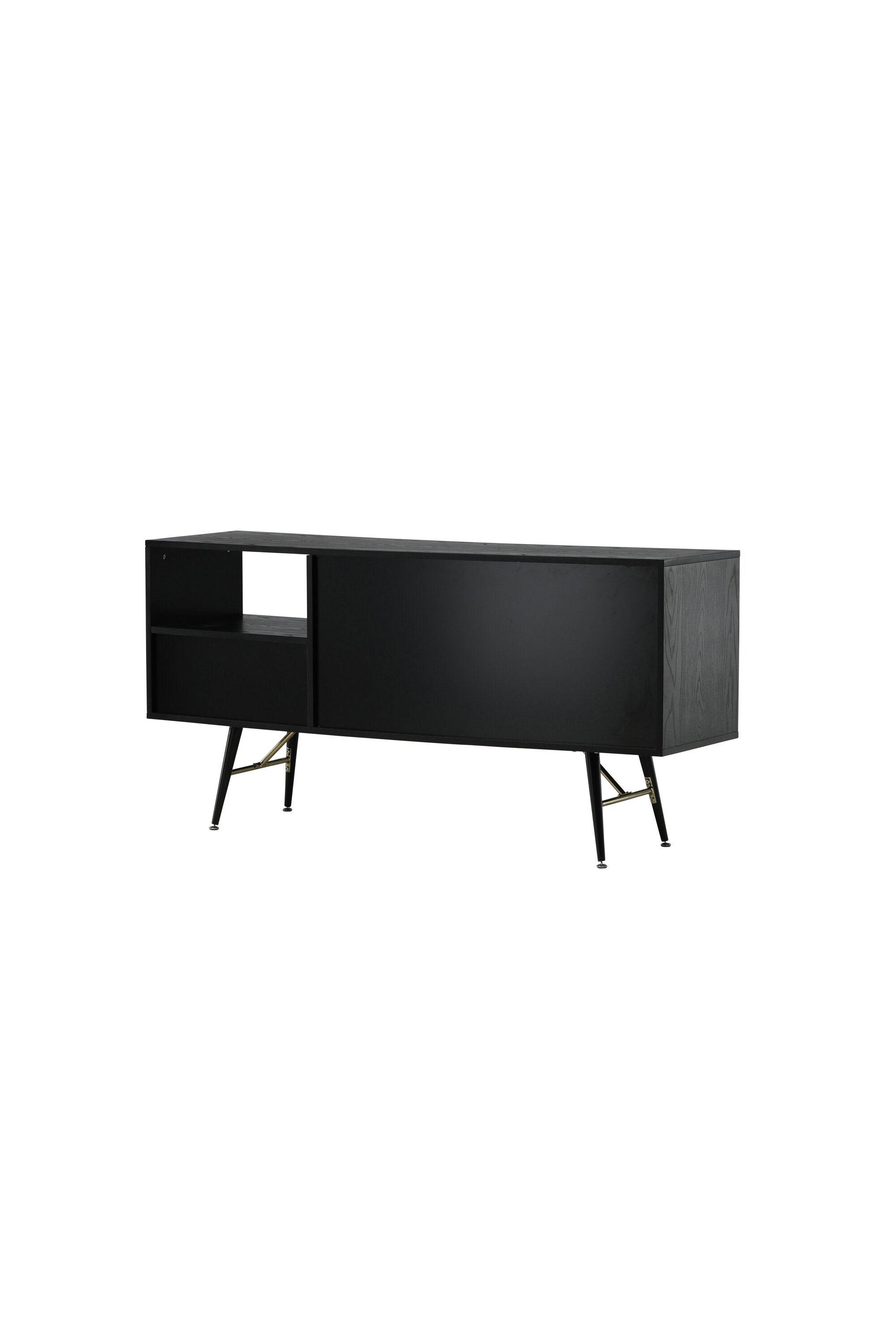 Gold Kommode in Schwarz präsentiert im Onlineshop von KAQTU Design AG. Regal Zubehör ist von Venture Home