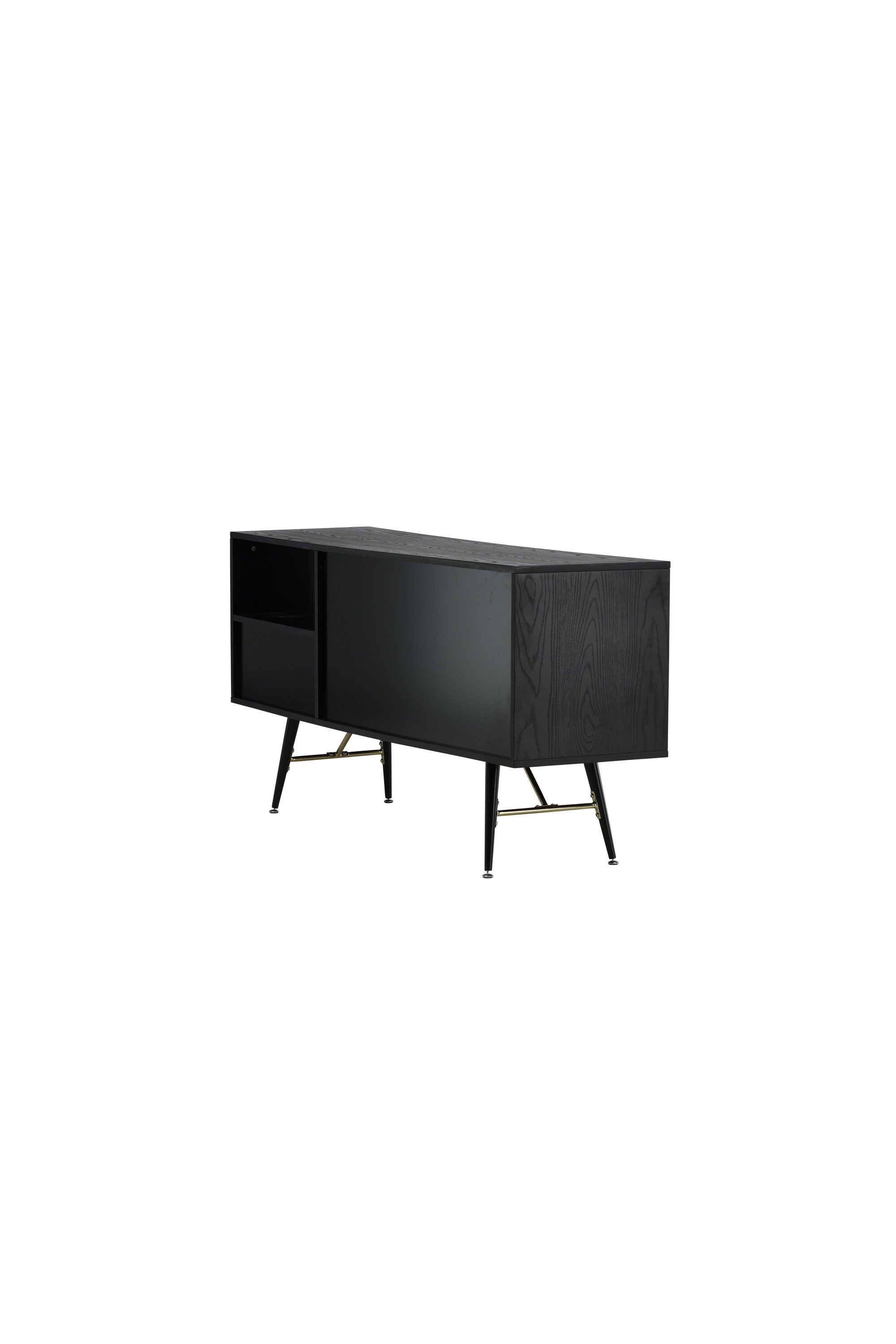 Gold Kommode in Schwarz präsentiert im Onlineshop von KAQTU Design AG. Regal Zubehör ist von Venture Home