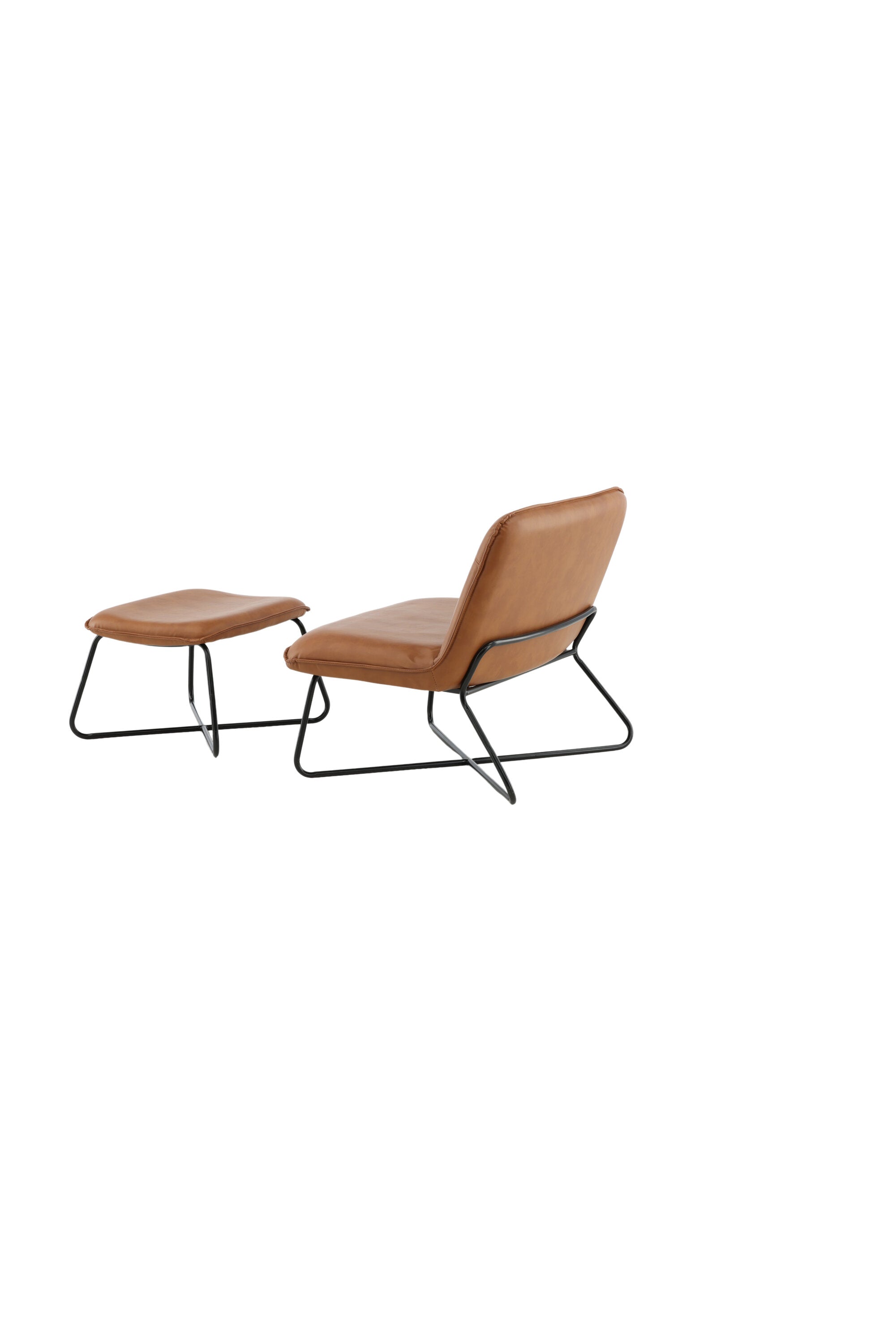 X-Lounge Stuhl in Braun präsentiert im Onlineshop von KAQTU Design AG. Sessel ist von Venture Home