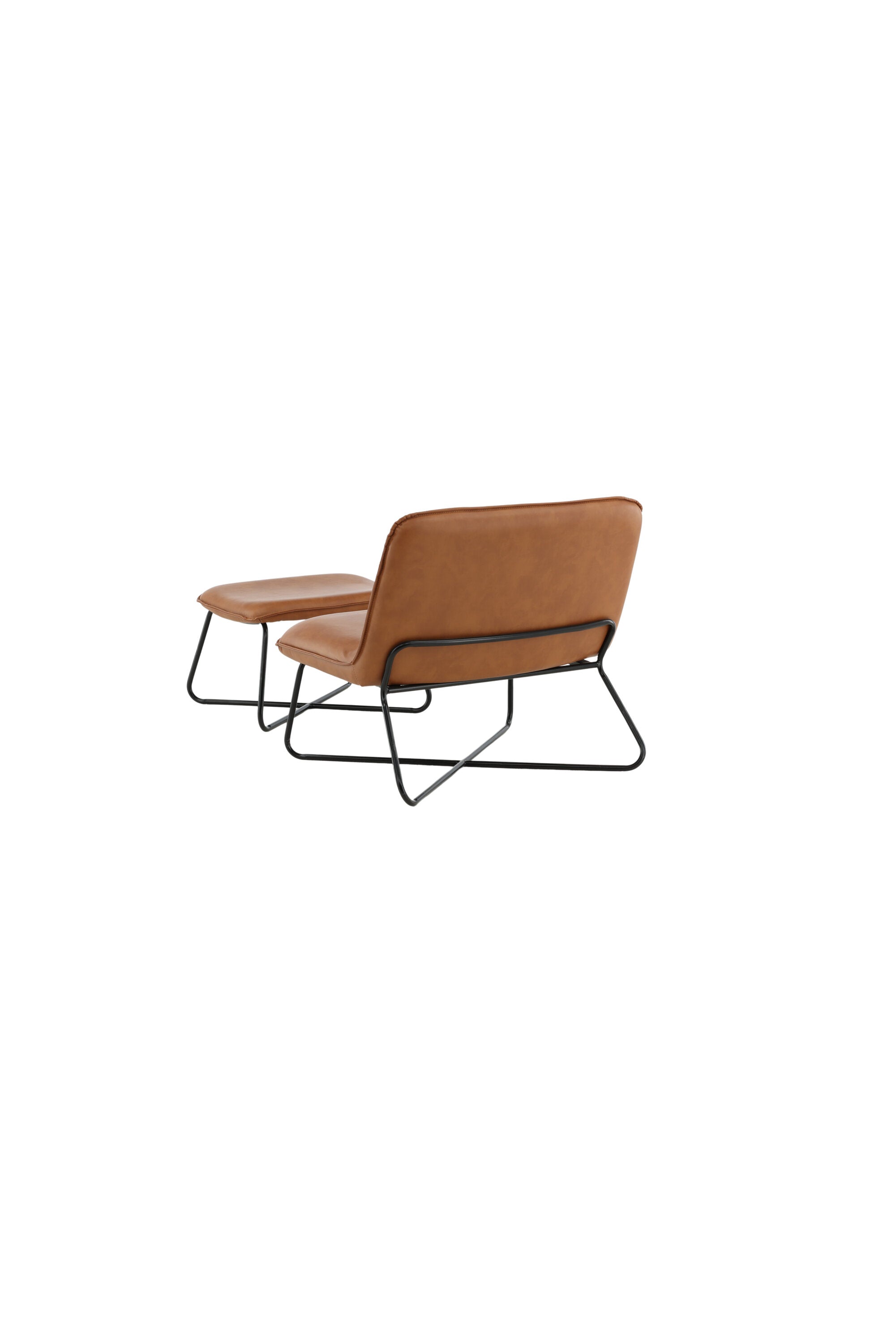 X-Lounge Stuhl in Braun präsentiert im Onlineshop von KAQTU Design AG. Sessel ist von Venture Home