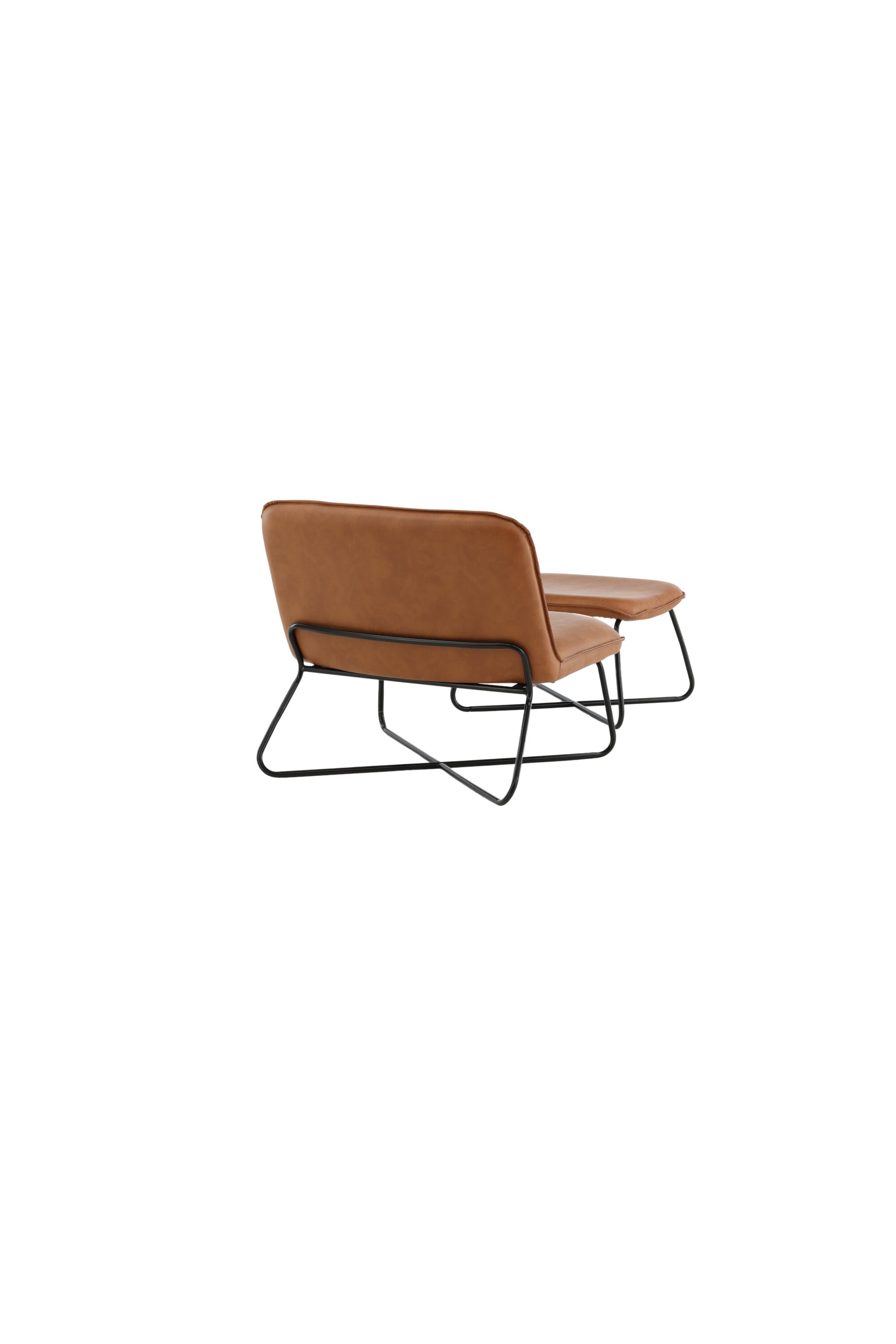 X-Lounge Stuhl in Braun präsentiert im Onlineshop von KAQTU Design AG. Sessel ist von Venture Home