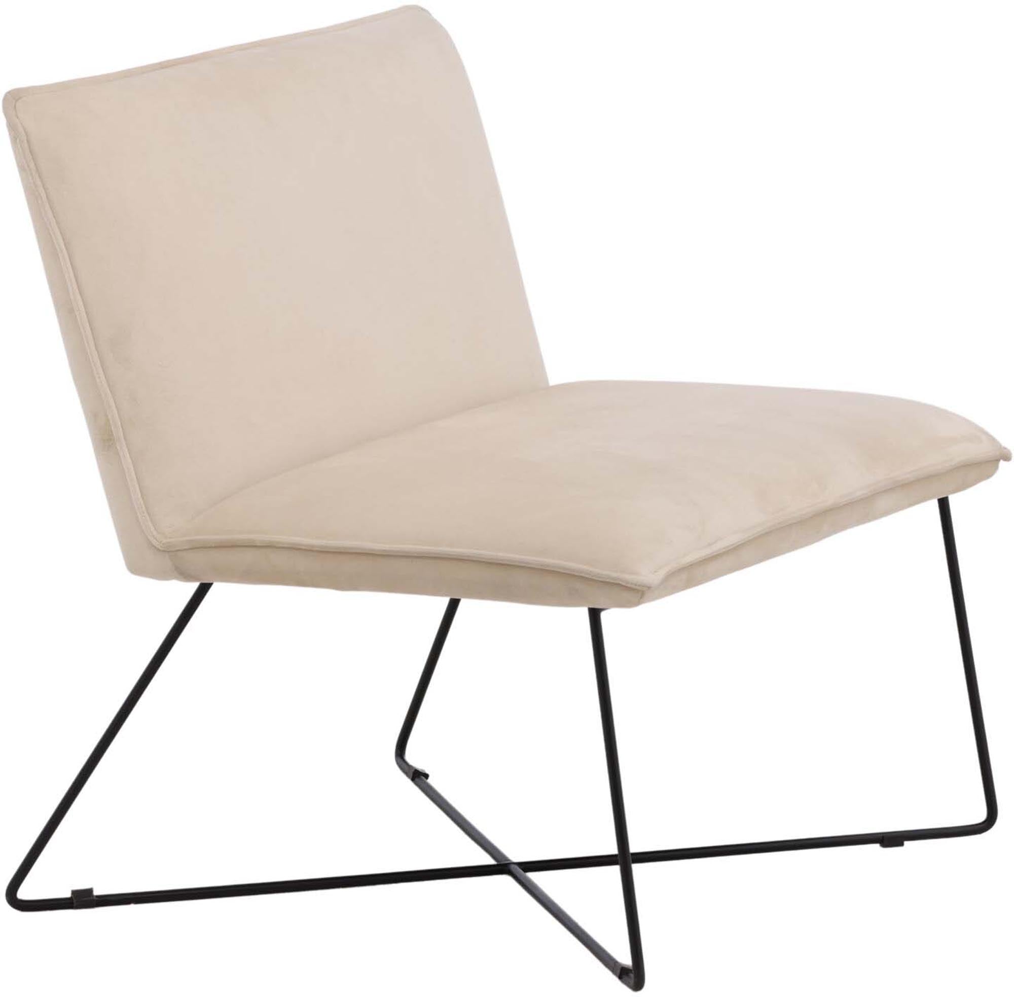 Stilvoller X-Lounge Sessel von Venture Home in zeitlosem Beige.