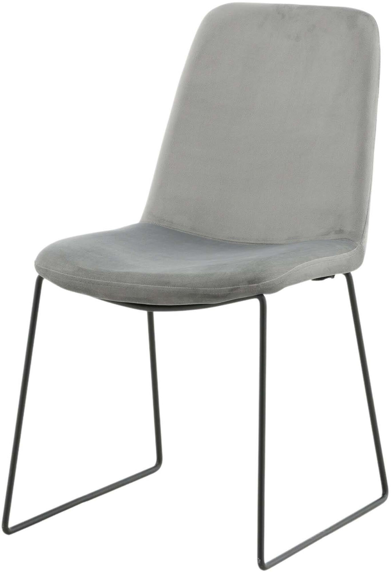 Muce Stuhl von Venture Home: Stilvoller, witterungsbeständiger Gartenstuhl in elegantem Schwarz, perfekt für entspannte Stunden im Freien.