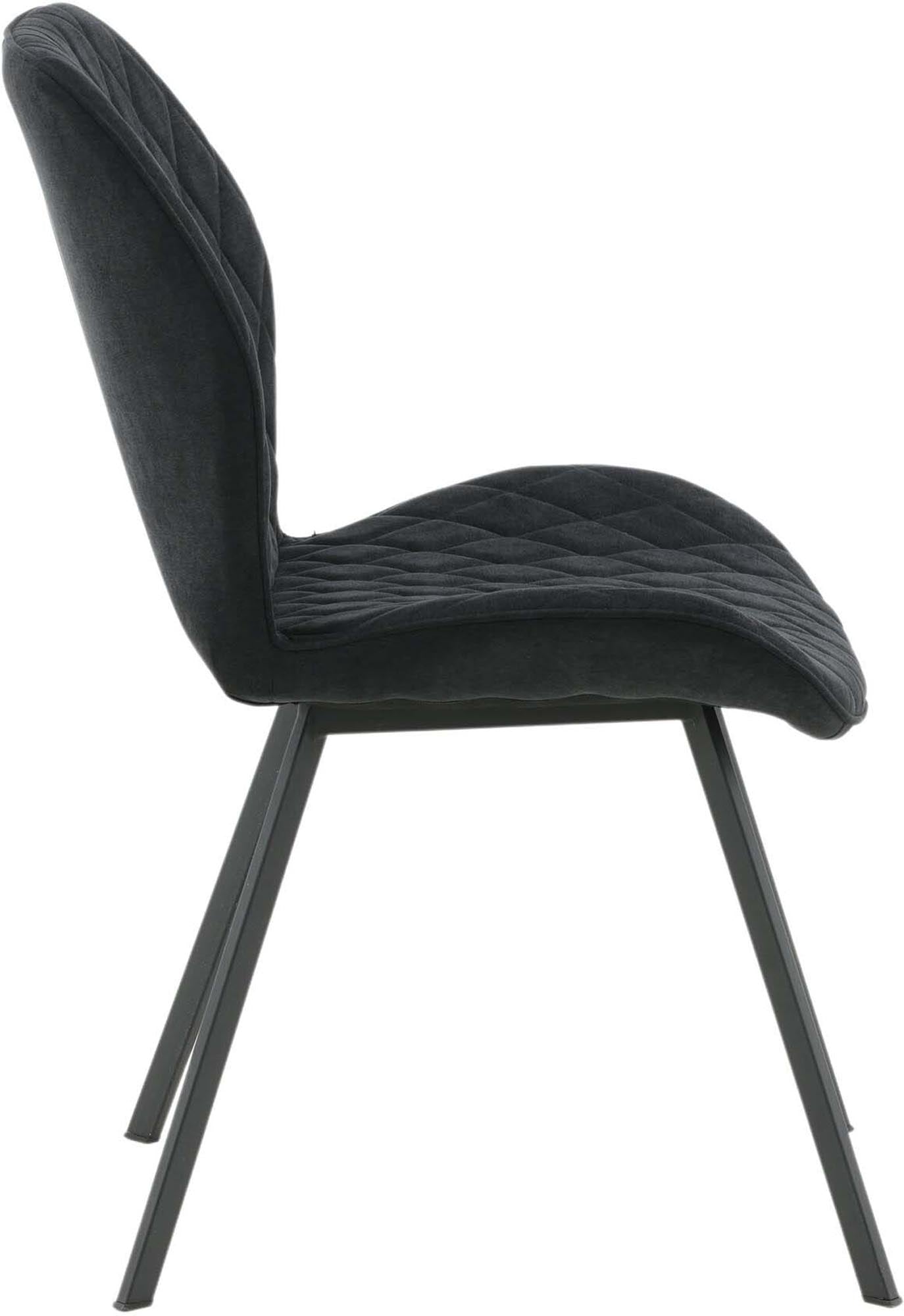 Gemma Stuhl in Schwarz präsentiert im Onlineshop von KAQTU Design AG. Stuhl ist von Venture Home