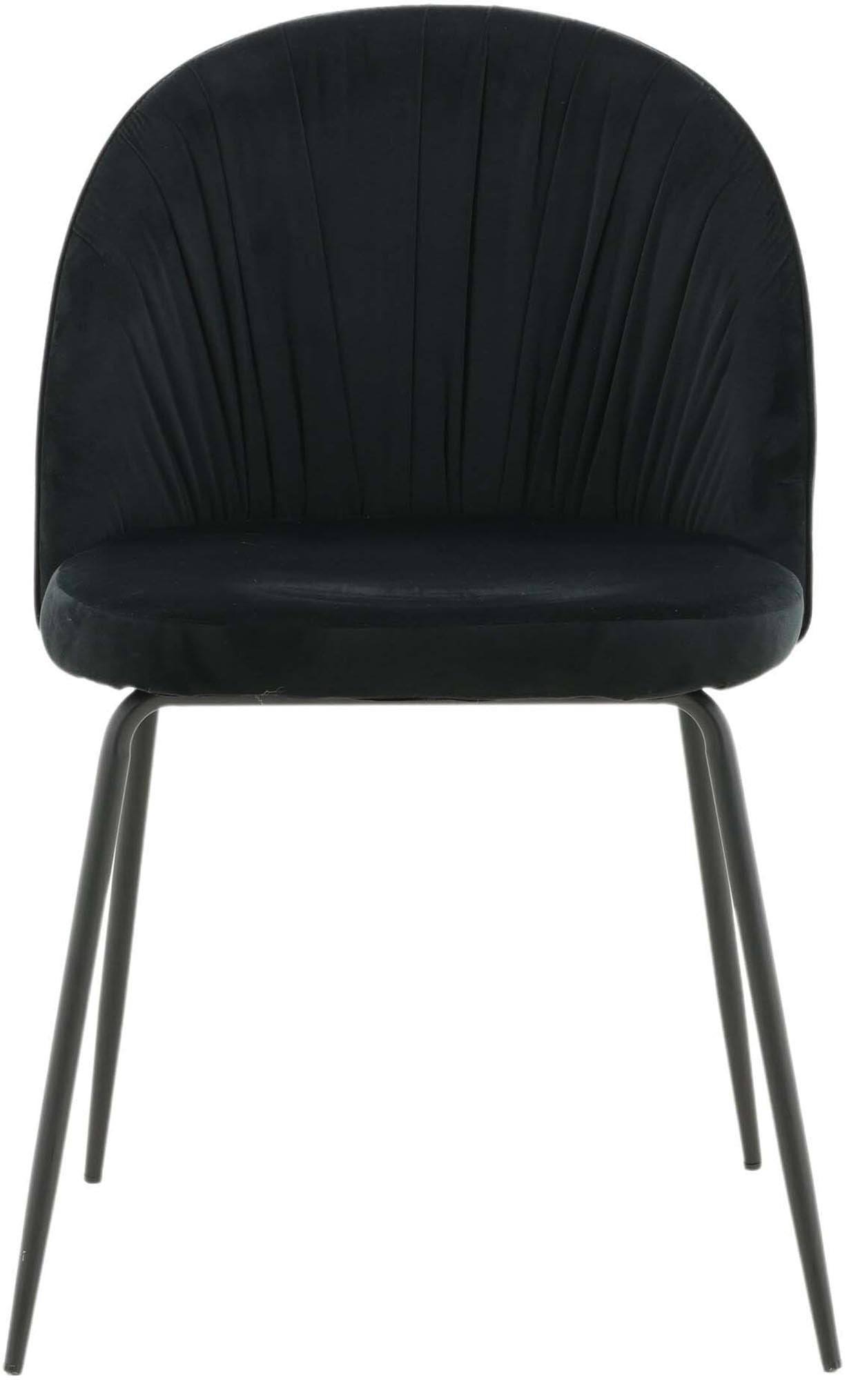 Eleganter Wrinkles Stuhl: Komfortabler Samt für modernes Wohnen.