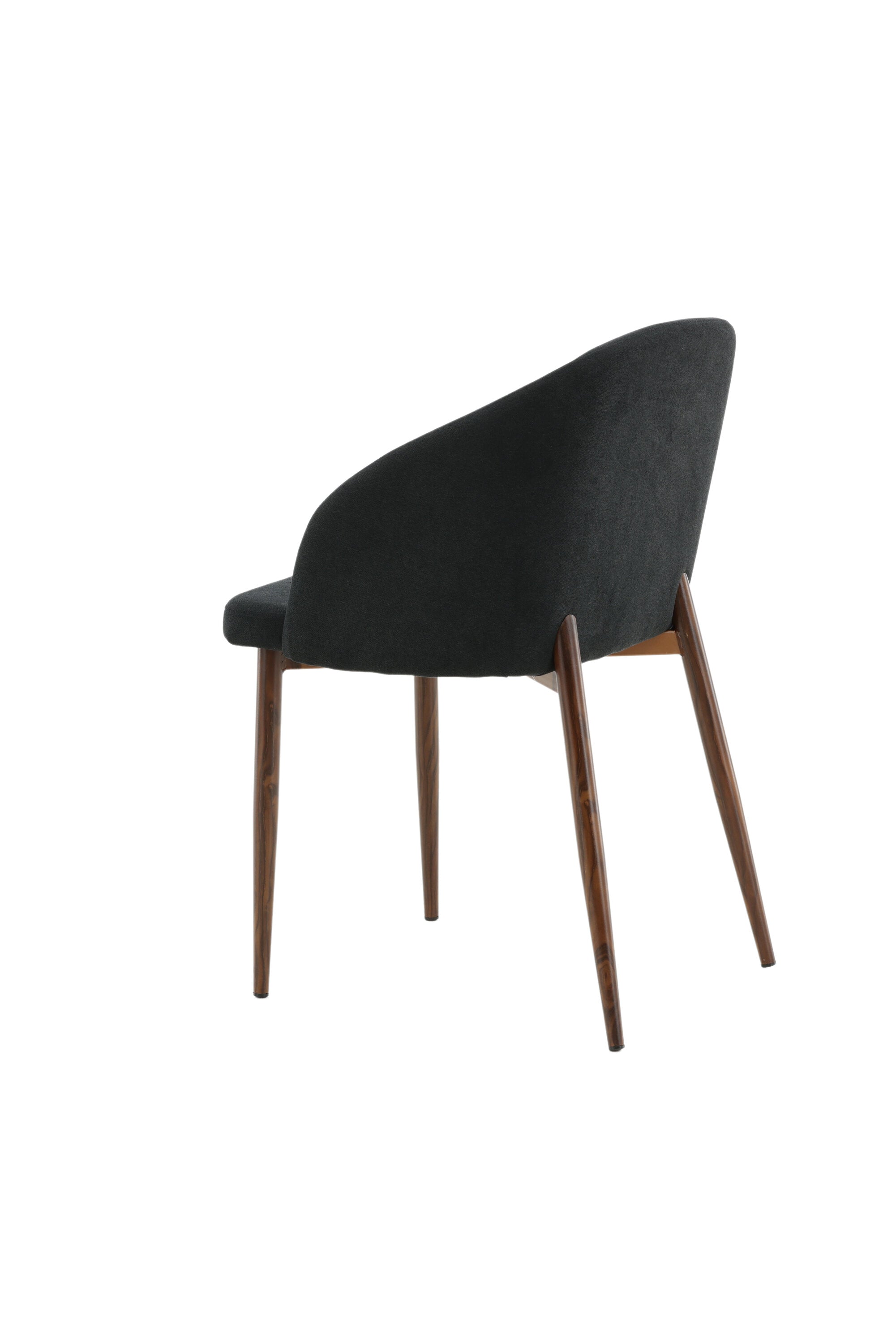 Bogenstuhl in Schwarz präsentiert im Onlineshop von KAQTU Design AG. Schalenstuhl mit Armlehne ist von Venture Home
