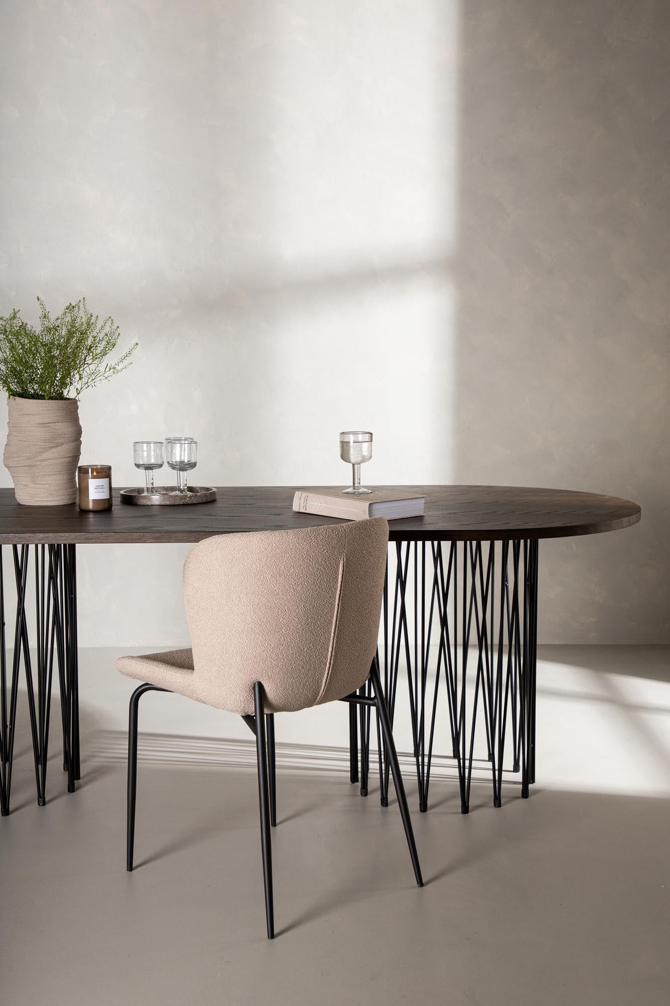 Exklusiver Stone Tisch von Furniture Fashion, rund & zeitlos elegant.