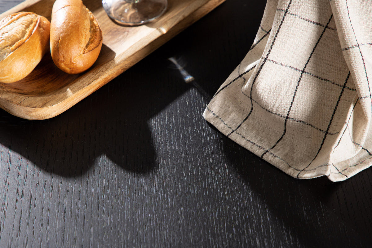 Copenhagen Esstisch in Schwarz präsentiert im Onlineshop von KAQTU Design AG. Esstisch ist von Furniture Fashion