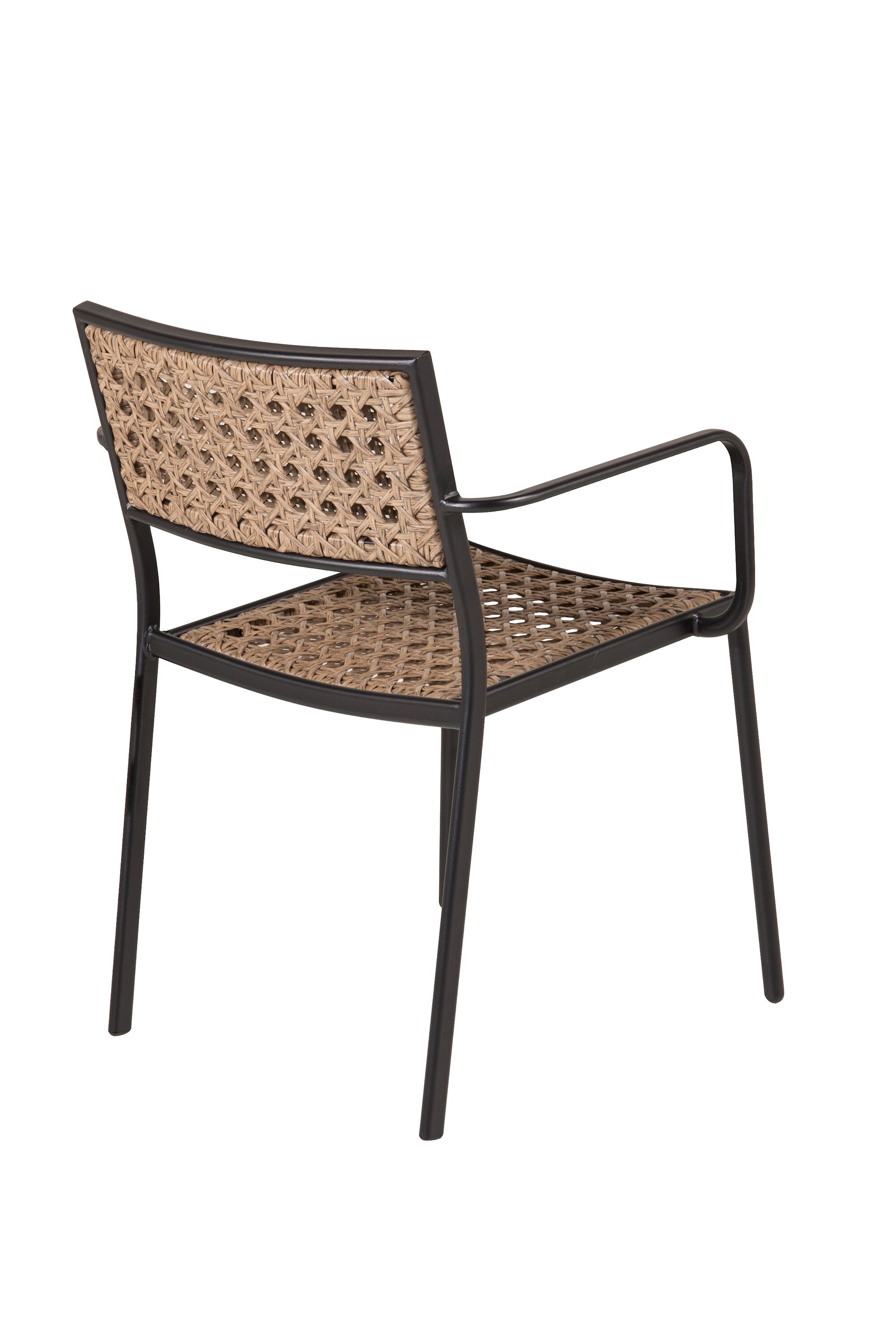 Paola Stuhl in Natur präsentiert im Onlineshop von KAQTU Design AG. Gartenstuhl mit Armlehnen ist von Venture Home