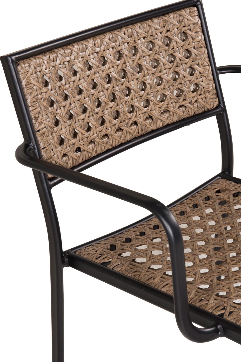 Paola Stuhl in Natur präsentiert im Onlineshop von KAQTU Design AG. Gartenstuhl mit Armlehnen ist von Venture Home