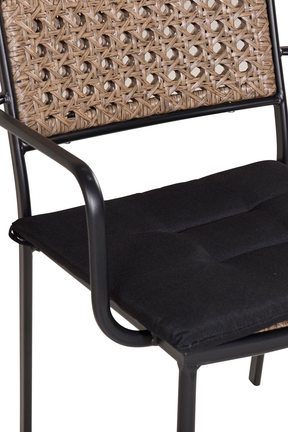 Paola Stuhl in Natur präsentiert im Onlineshop von KAQTU Design AG. Gartenstuhl mit Armlehnen ist von Venture Home