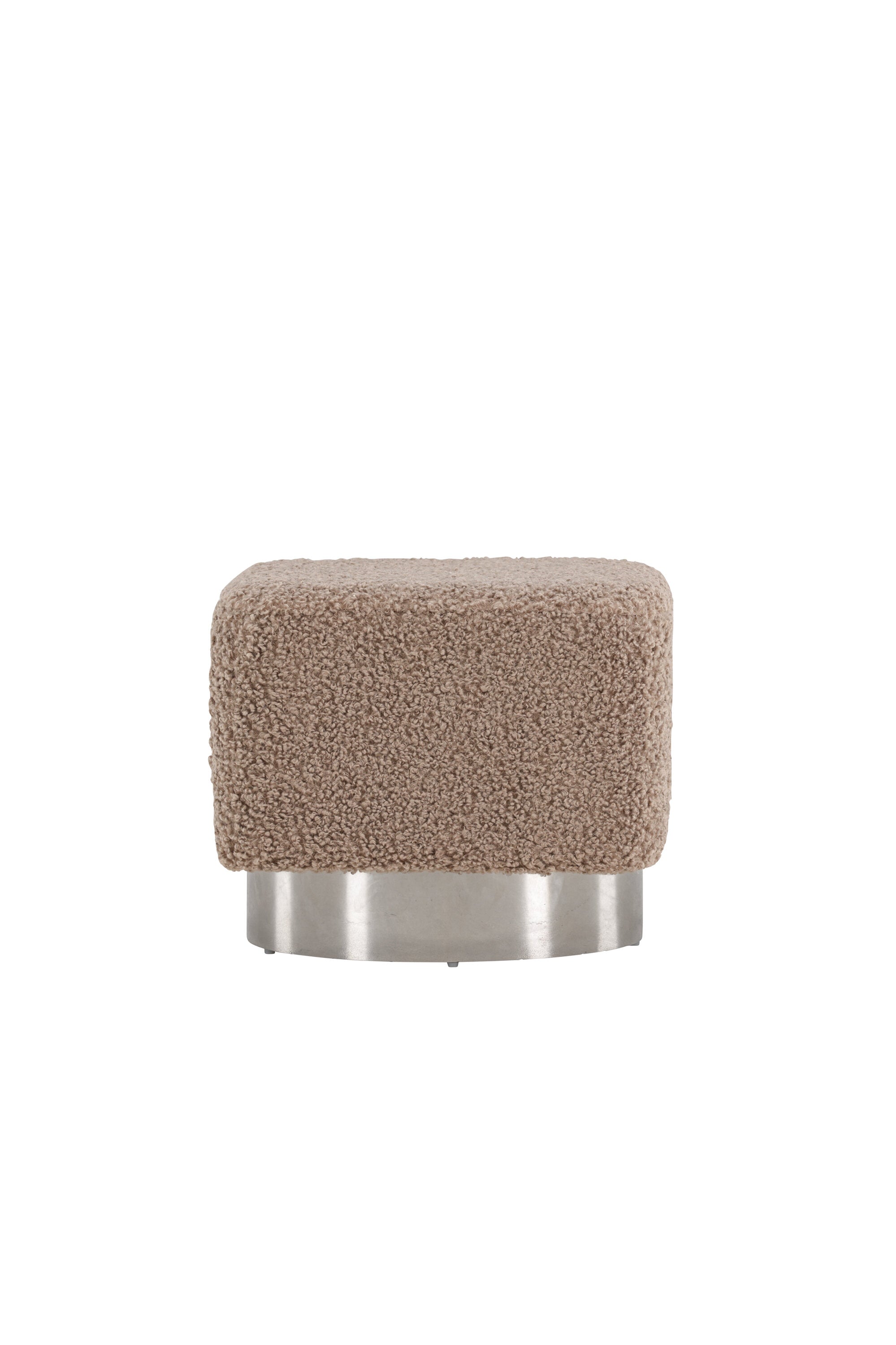 Newton Hocker in Braun präsentiert im Onlineshop von KAQTU Design AG. Pouf ist von Venture Home
