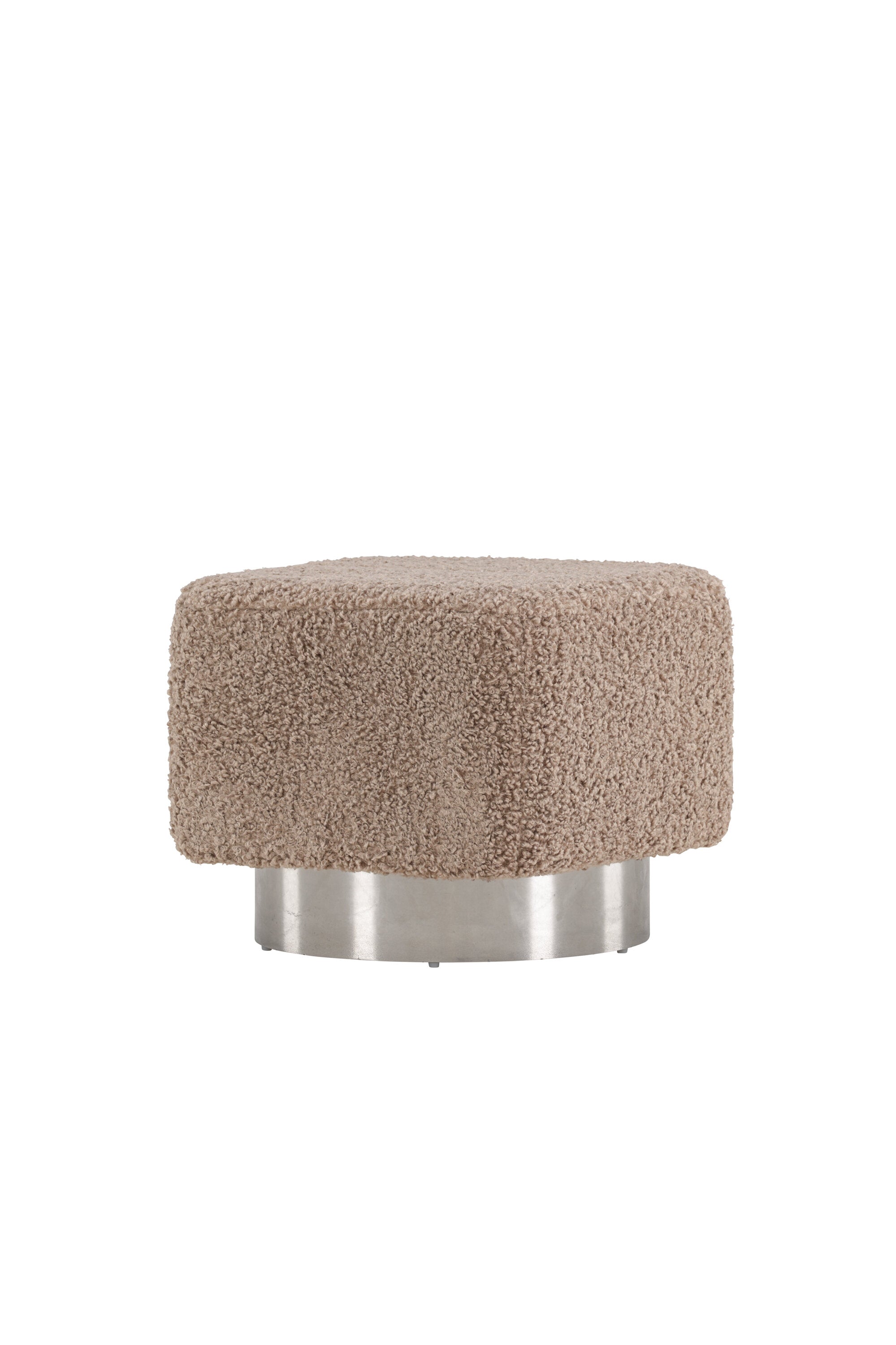 Newton Hocker in Braun präsentiert im Onlineshop von KAQTU Design AG. Pouf ist von Venture Home