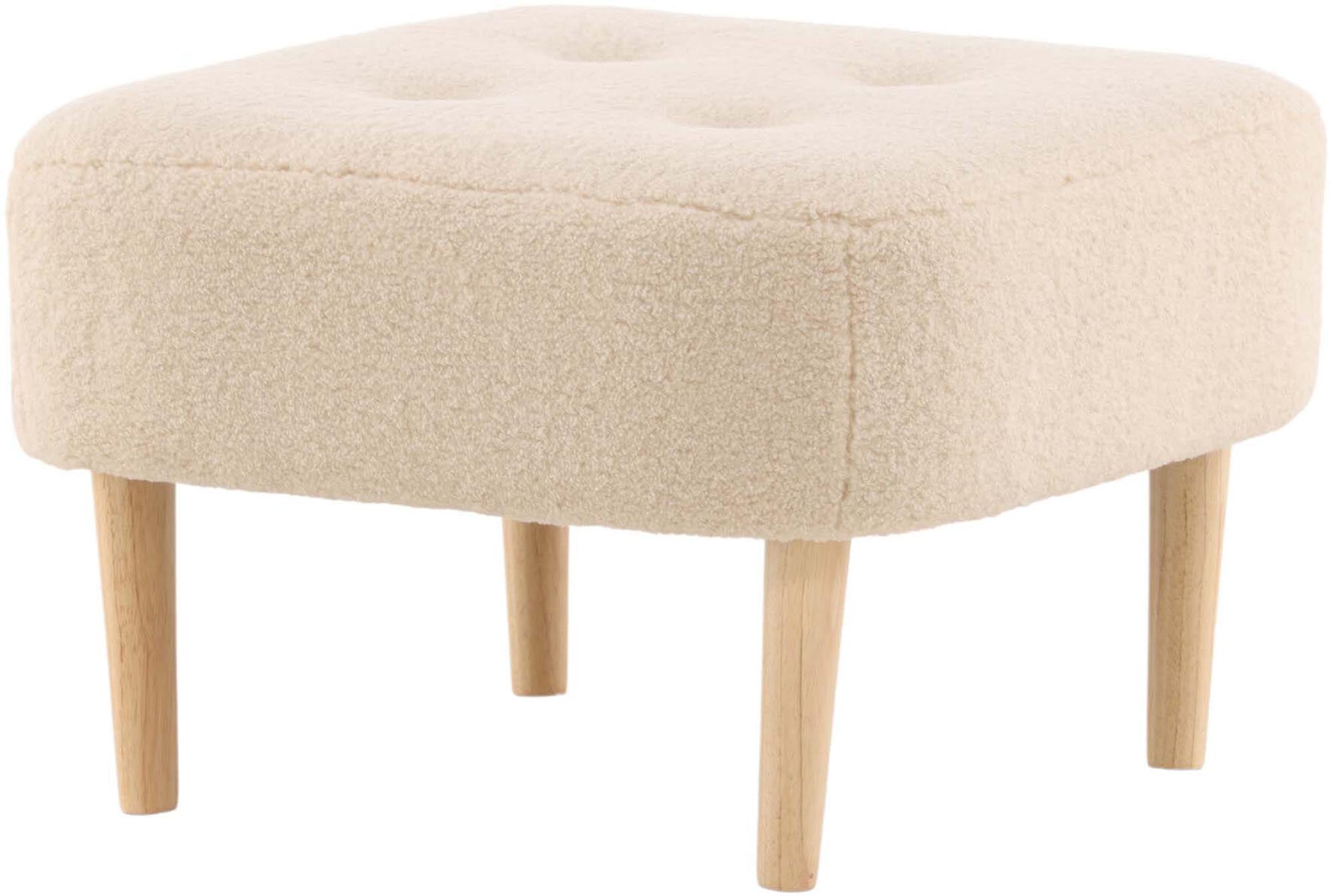 Elegante Salina Ottomane von Venture Home in zeitlosem Schwarz.