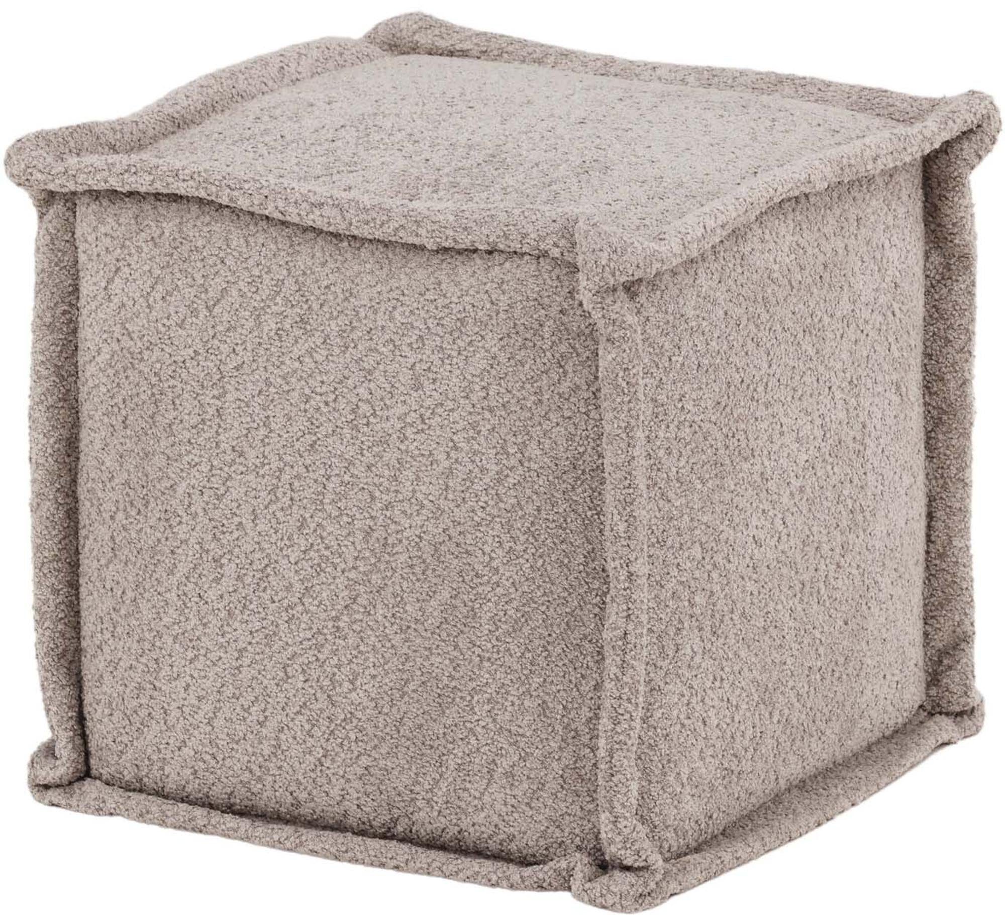 Castine Ottoman / Pouf in Hellgrau präsentiert im Onlineshop von KAQTU Design AG. Pouf ist von Venture Home