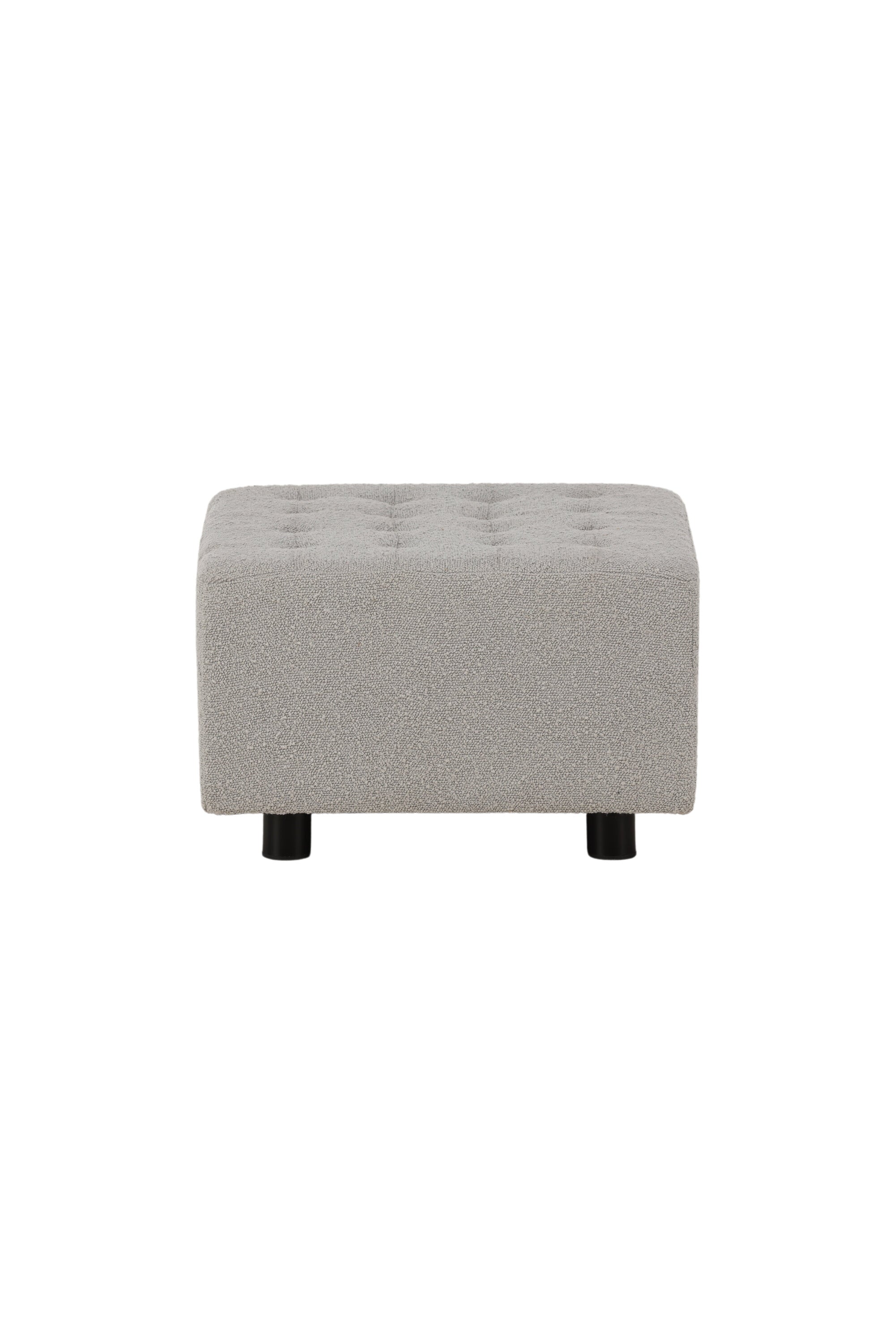 Bowie Ottoman / Pouf in Hellgrau präsentiert im Onlineshop von KAQTU Design AG. Pouf ist von Venture Home