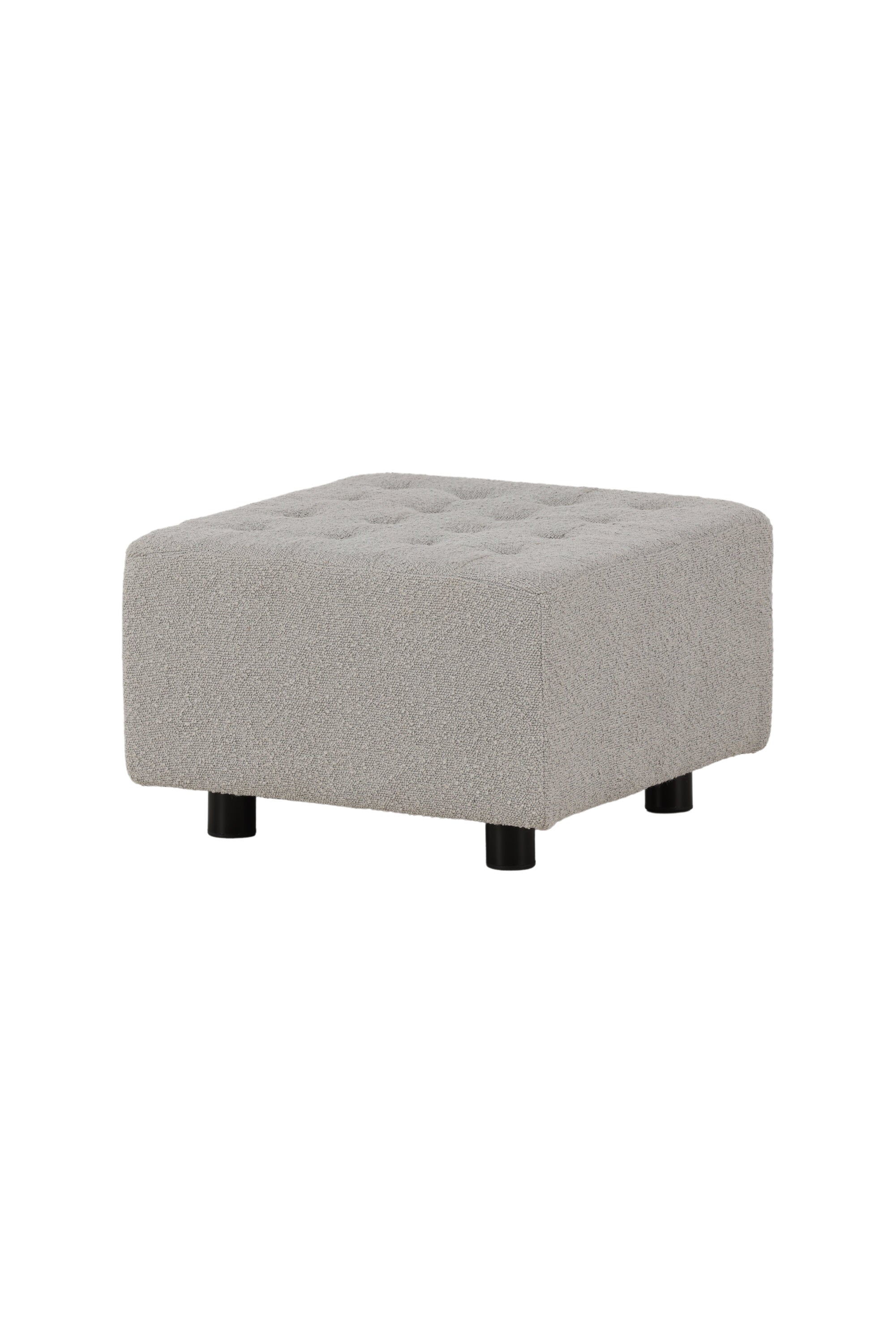 Bowie Ottoman / Pouf in Hellgrau präsentiert im Onlineshop von KAQTU Design AG. Pouf ist von Venture Home
