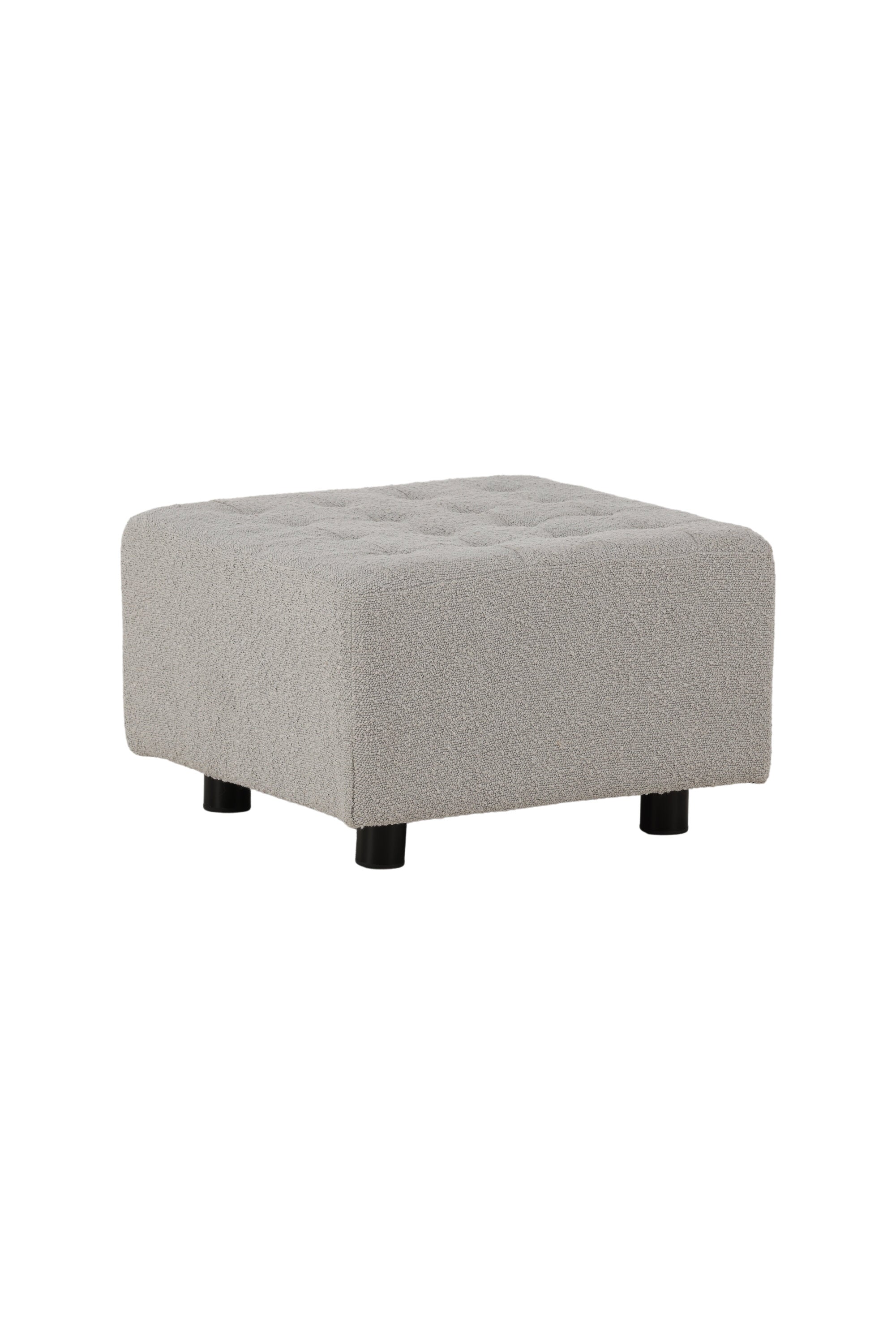 Bowie Ottoman / Pouf in Hellgrau präsentiert im Onlineshop von KAQTU Design AG. Pouf ist von Venture Home