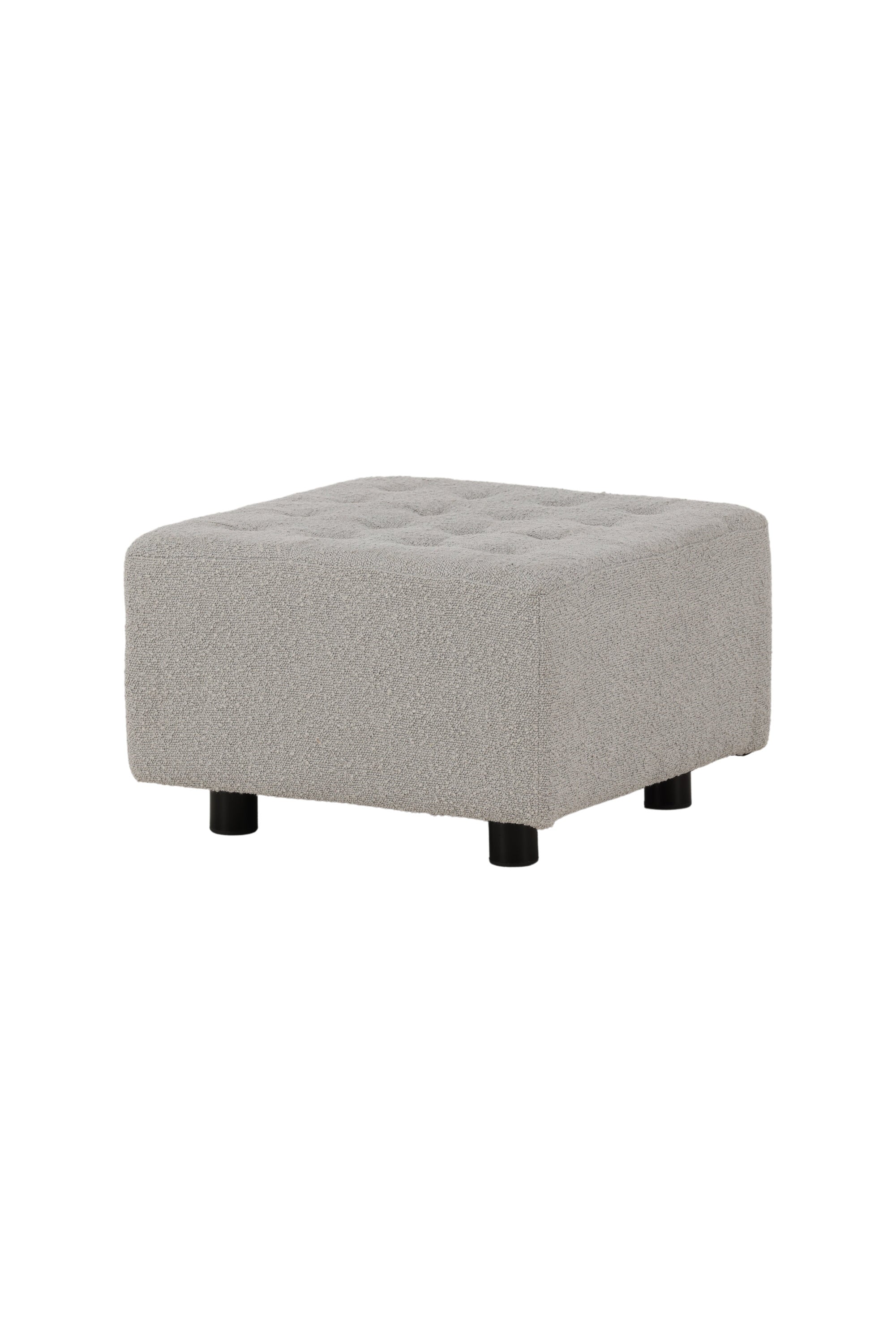 Bowie Ottoman / Pouf in Hellgrau präsentiert im Onlineshop von KAQTU Design AG. Pouf ist von Venture Home