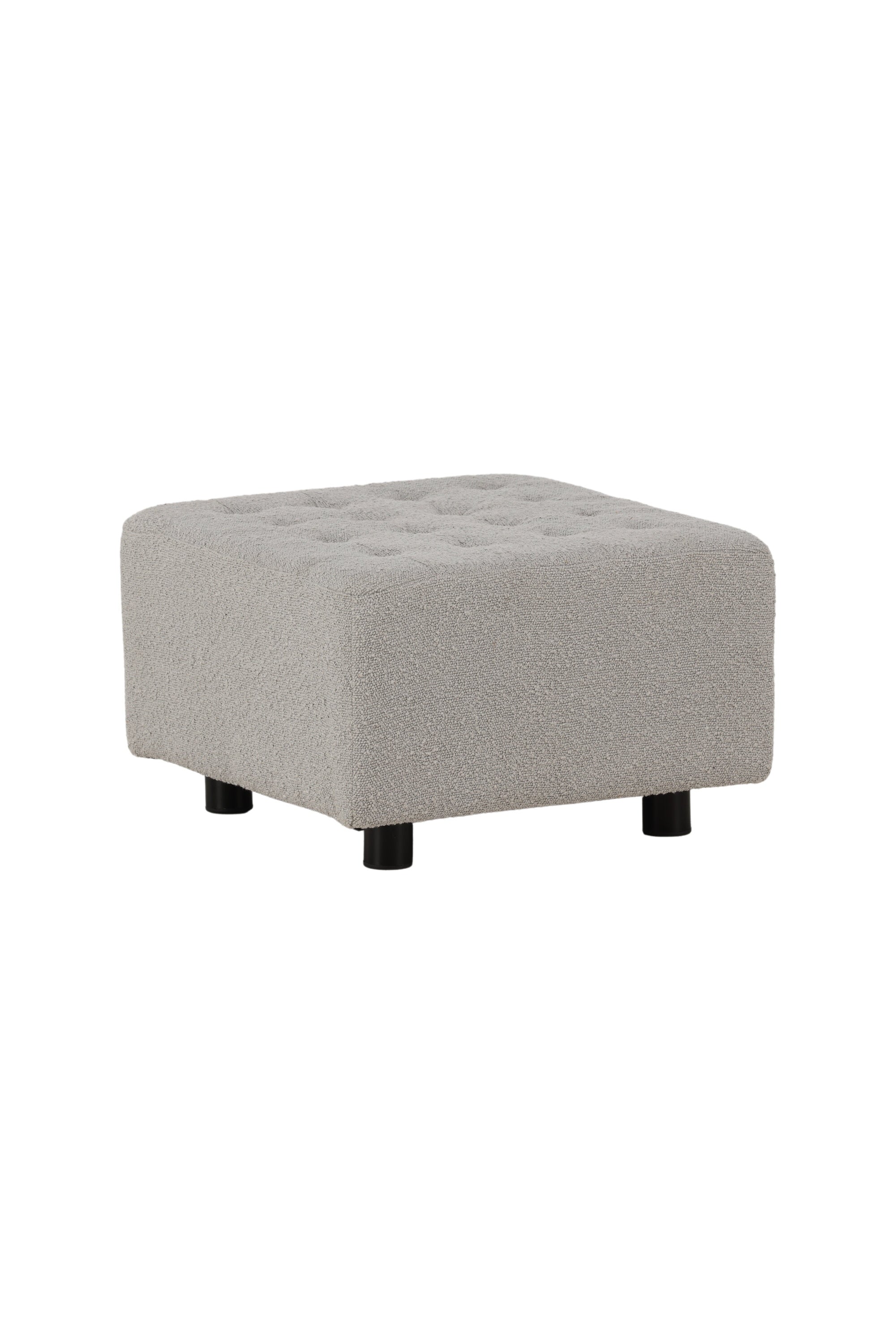 Bowie Ottoman / Pouf in Hellgrau präsentiert im Onlineshop von KAQTU Design AG. Pouf ist von Venture Home
