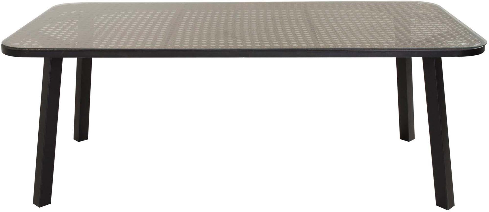 Paola Gartentisch in Schwarz präsentiert im Onlineshop von KAQTU Design AG. Gartentisch ist von Venture Home