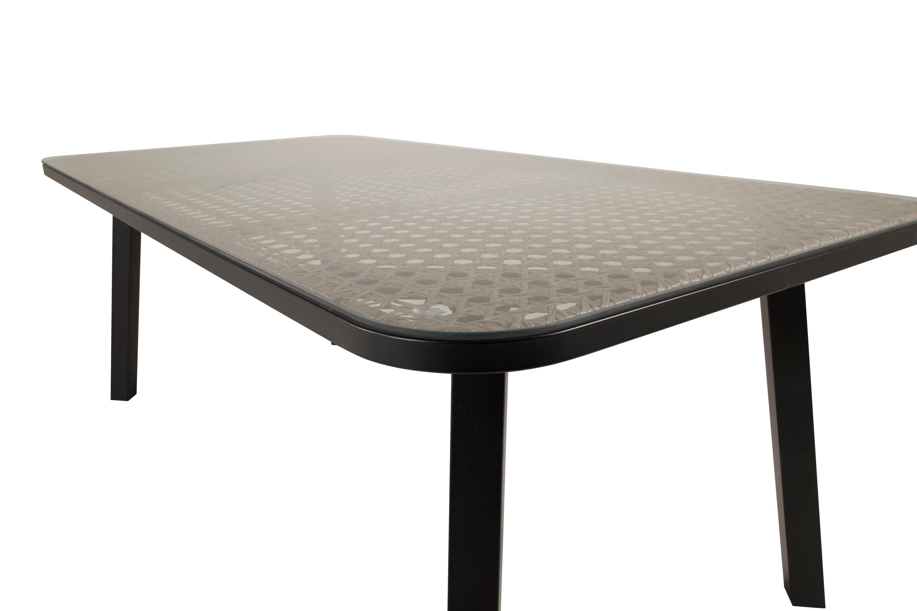 Paola Gartentisch in Schwarz präsentiert im Onlineshop von KAQTU Design AG. Gartentisch ist von Venture Home