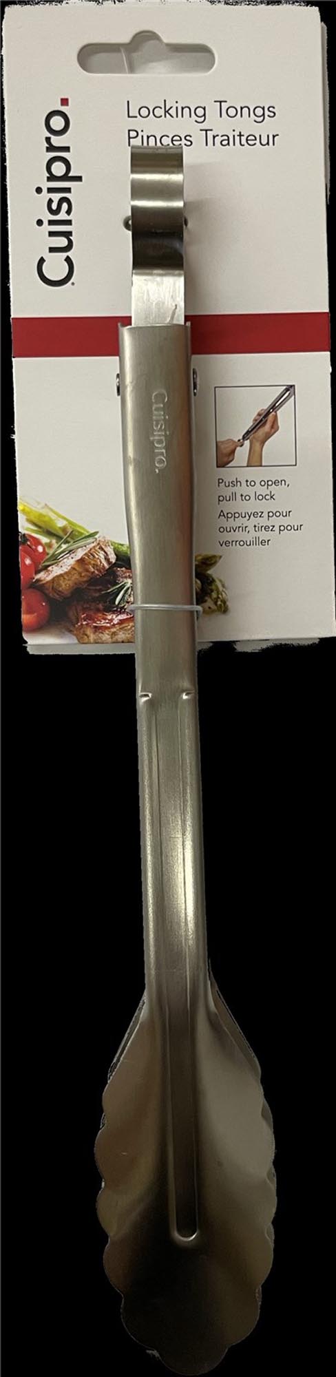 Edelstahl Universalzange von Cuisipro, 24 cm lang, ideal für vielseitige Küchenanwendungen, robust und langlebig.