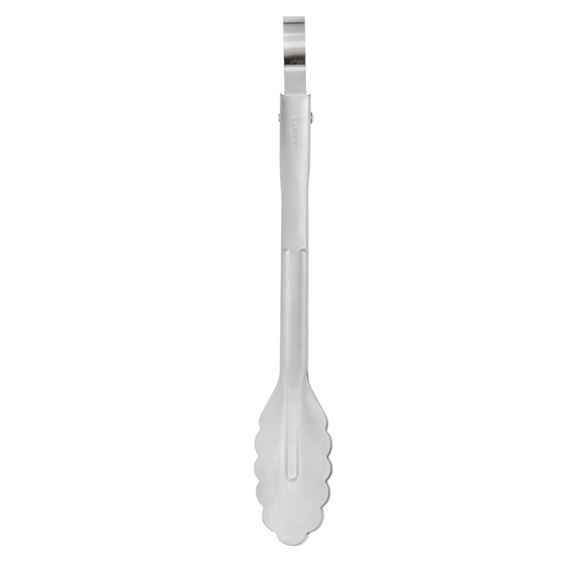 Edelstahl Universalzange von Cuisipro, 41 cm lang, ideal für Grillen und Kochen, mit ergonomischem Griff für einfachen Einsatz.