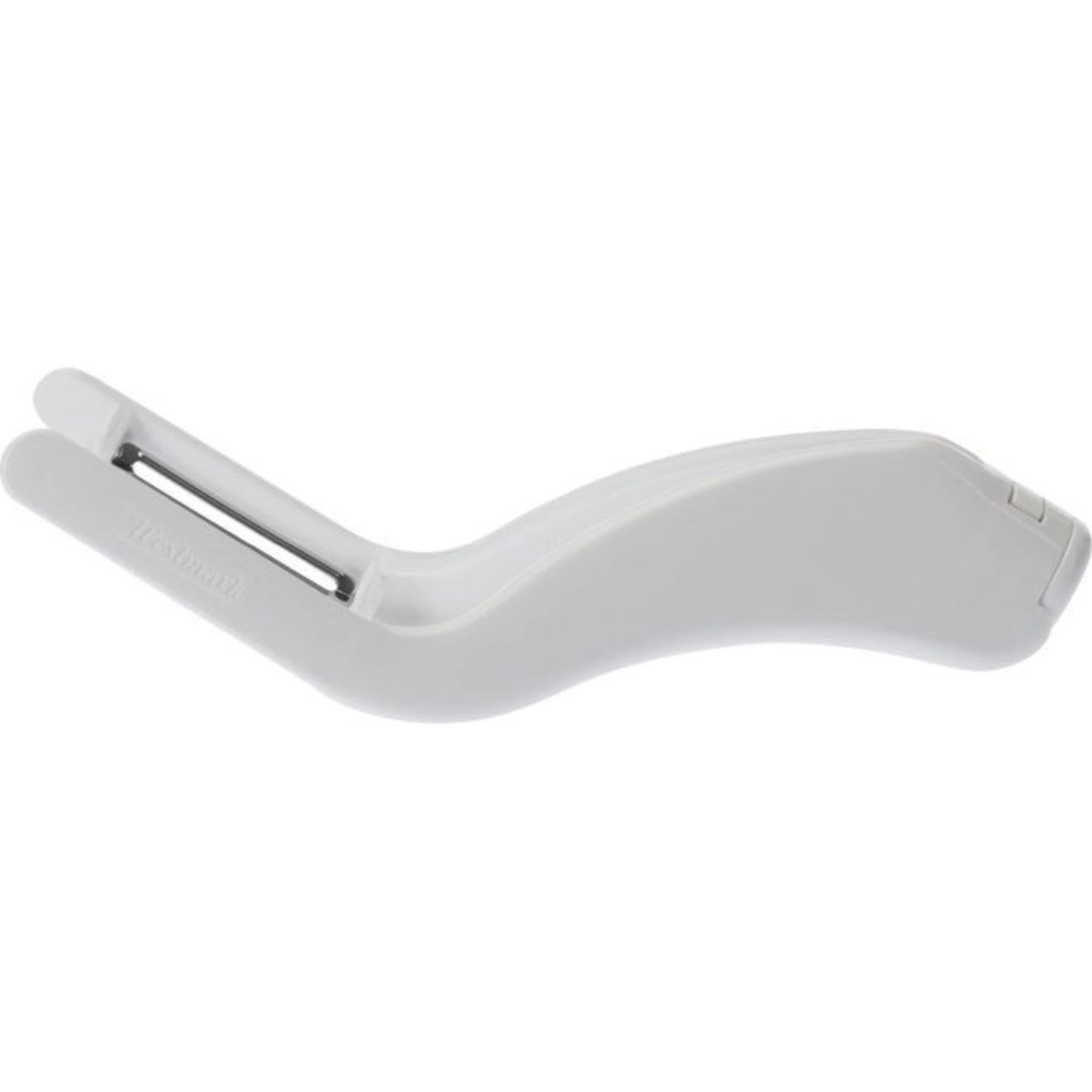 Effizienter Gemüse- und Doppelschäler von Westmark, kompakt und handlich, ideal für präzises Schälen, Masse: 19x6.5x4cm.