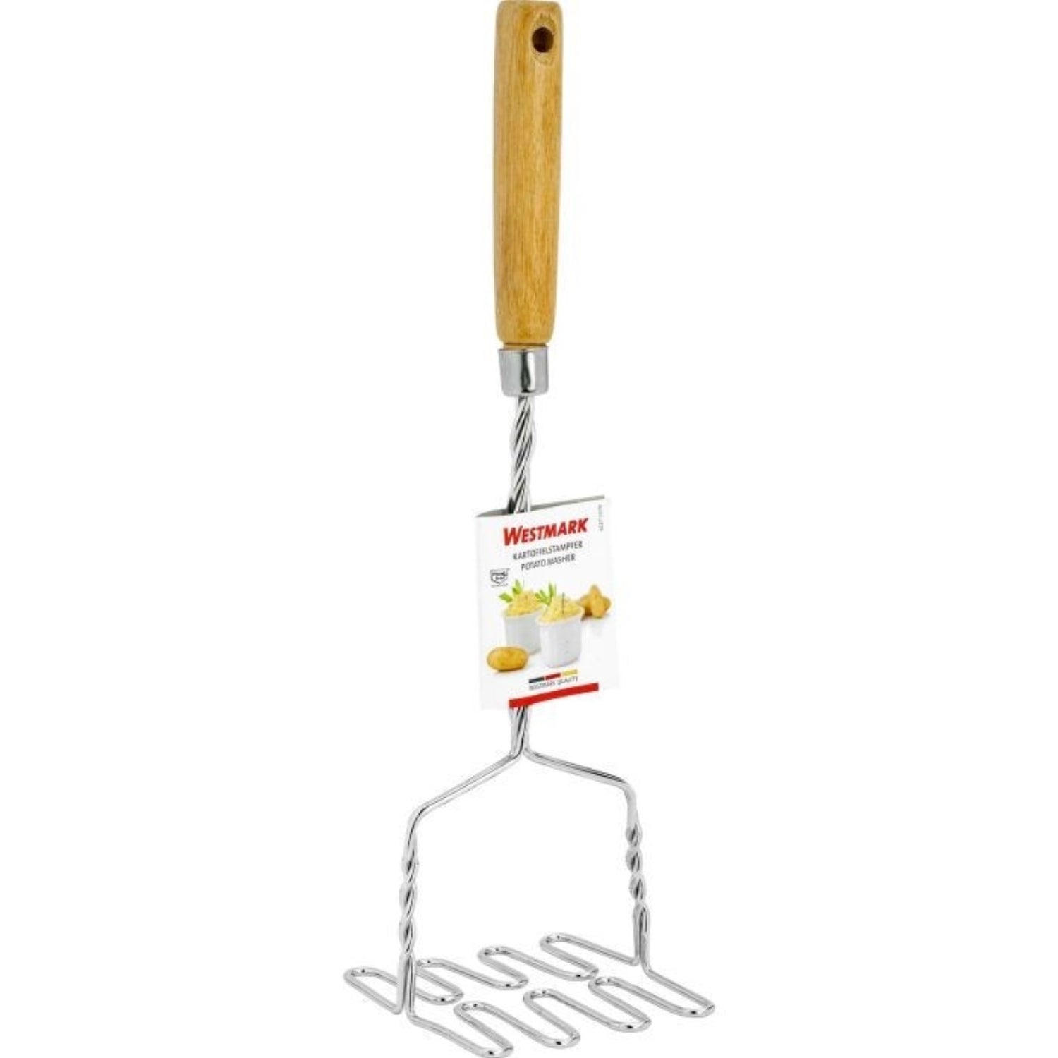 Kartoffelstampfer, Edelstahl, 34x10.5x8.5cm