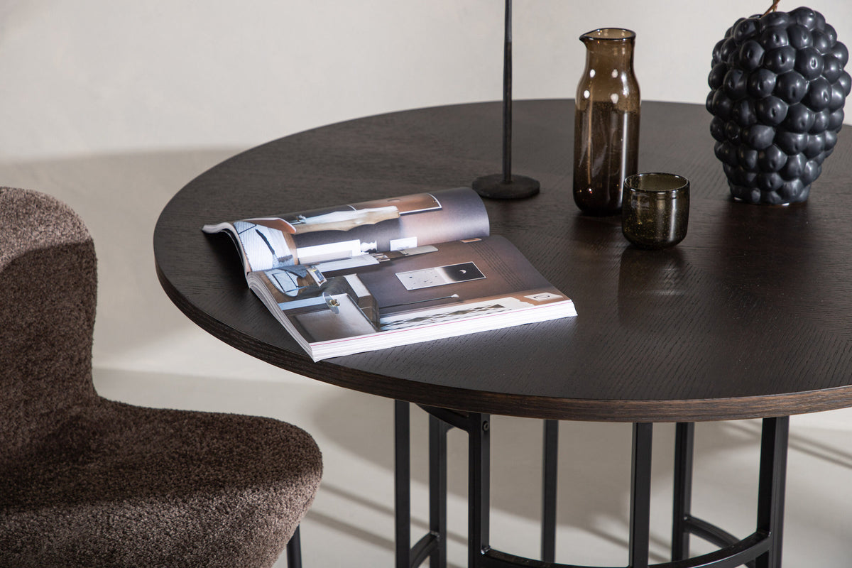 Copenhagen Esstisch in Mokka präsentiert im Onlineshop von KAQTU Design AG. Esstisch ist von Furniture Fashion