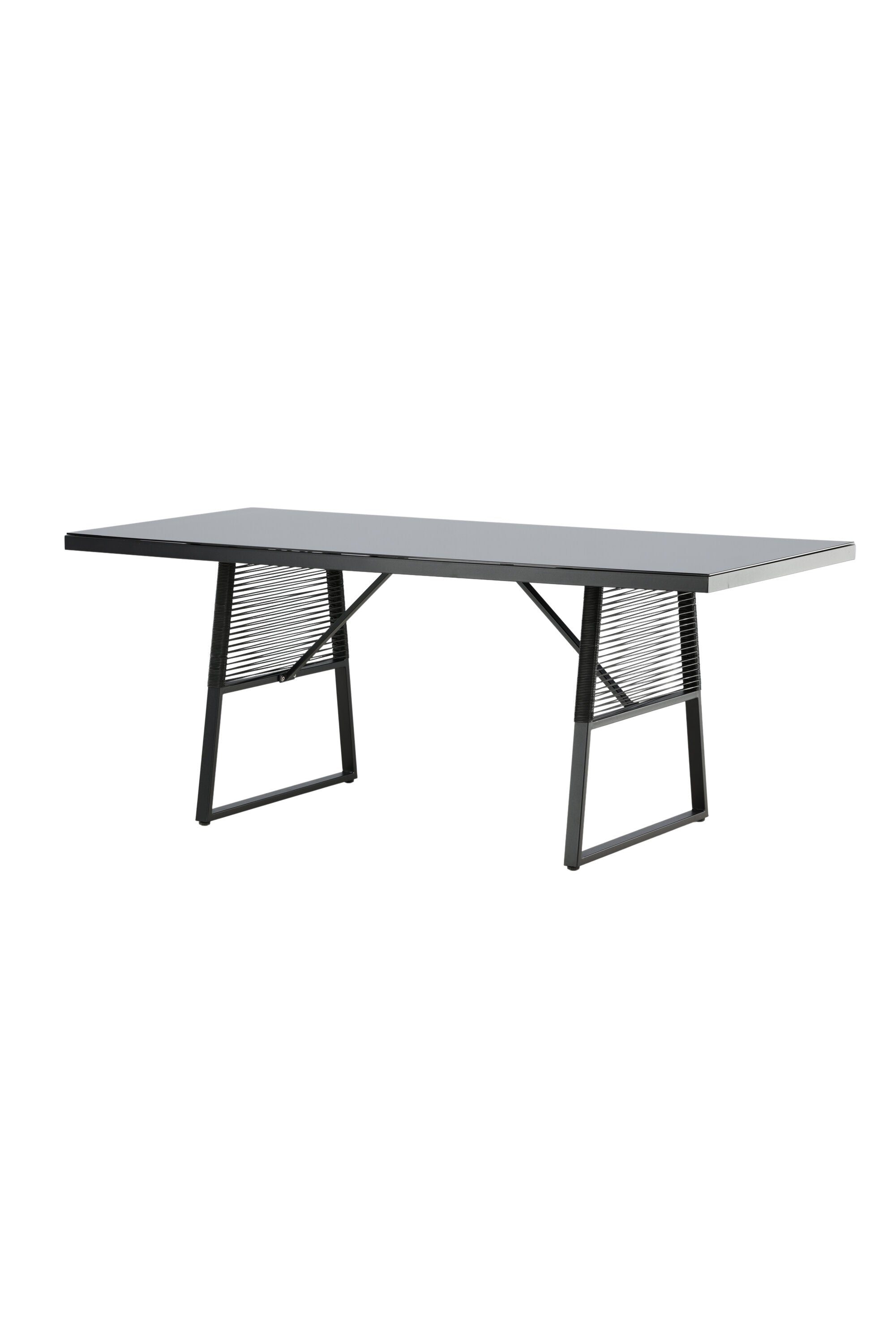 Tisch Dallas in Schwarz präsentiert im Onlineshop von KAQTU Design AG. Gartentisch ist von Venture Home