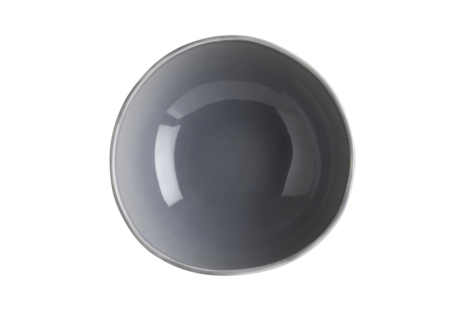 Elegante Gris Cras Schale von Bonna, Durchmesser 16 cm, 650 ml, ideal für Servieren und Dekorieren, in stilvollem Grau.
