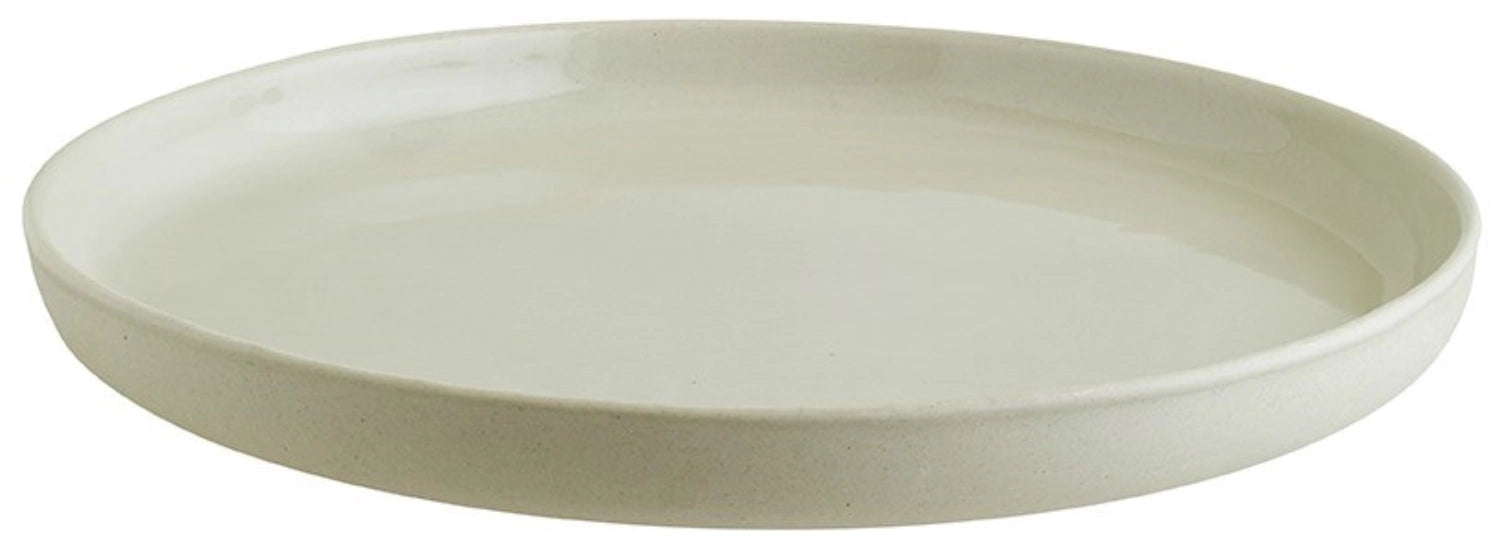 Flacher Ground Teller D25cm von Bonna, ideal für stilvolle Tischdekoration, robust und elegant, perfekt für jeden Anlass.